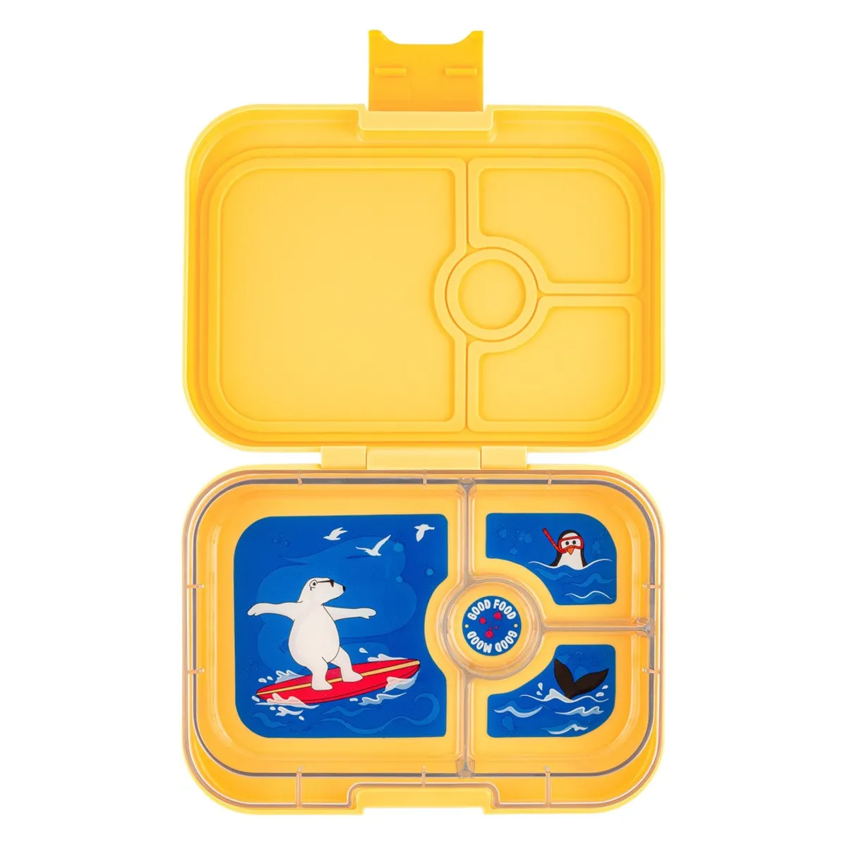 Yumbox Panino mit Inlay "Polar Bear", gelb