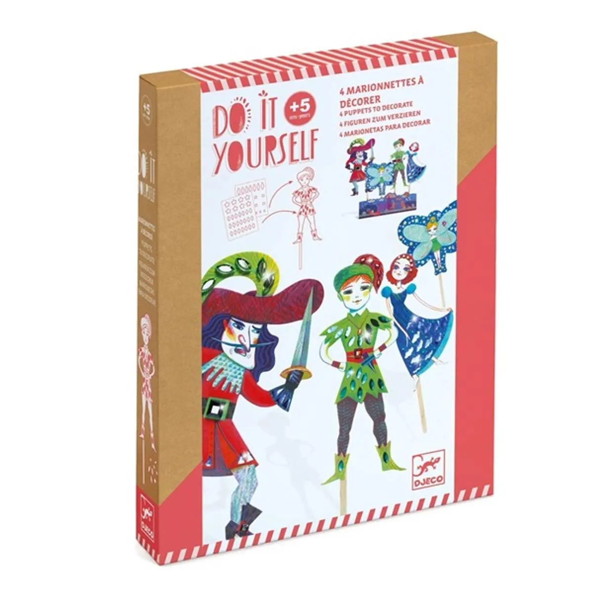 DIY Marionetten Peter Pan