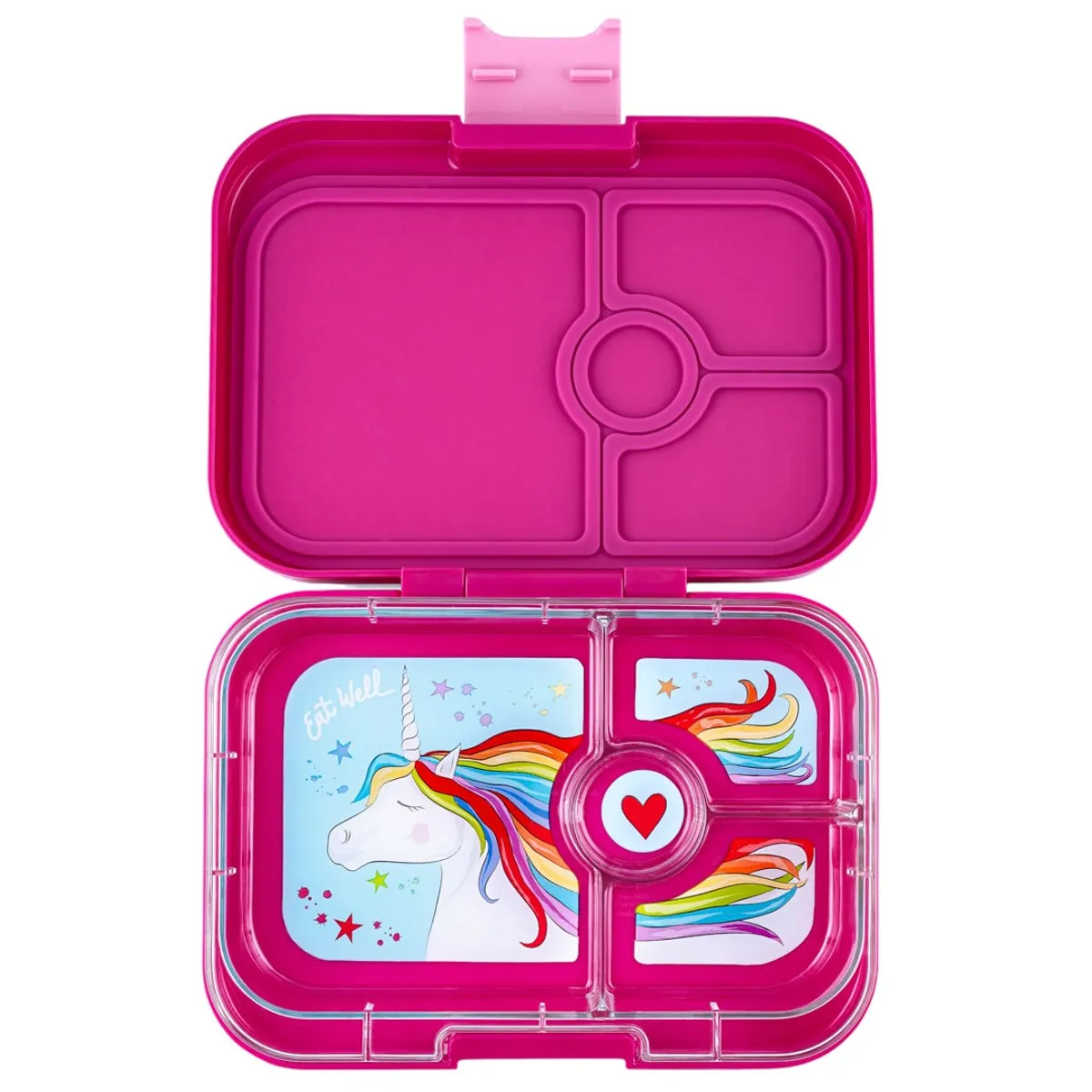 Yumbox Panino mit Inlay "Unicorn", purple