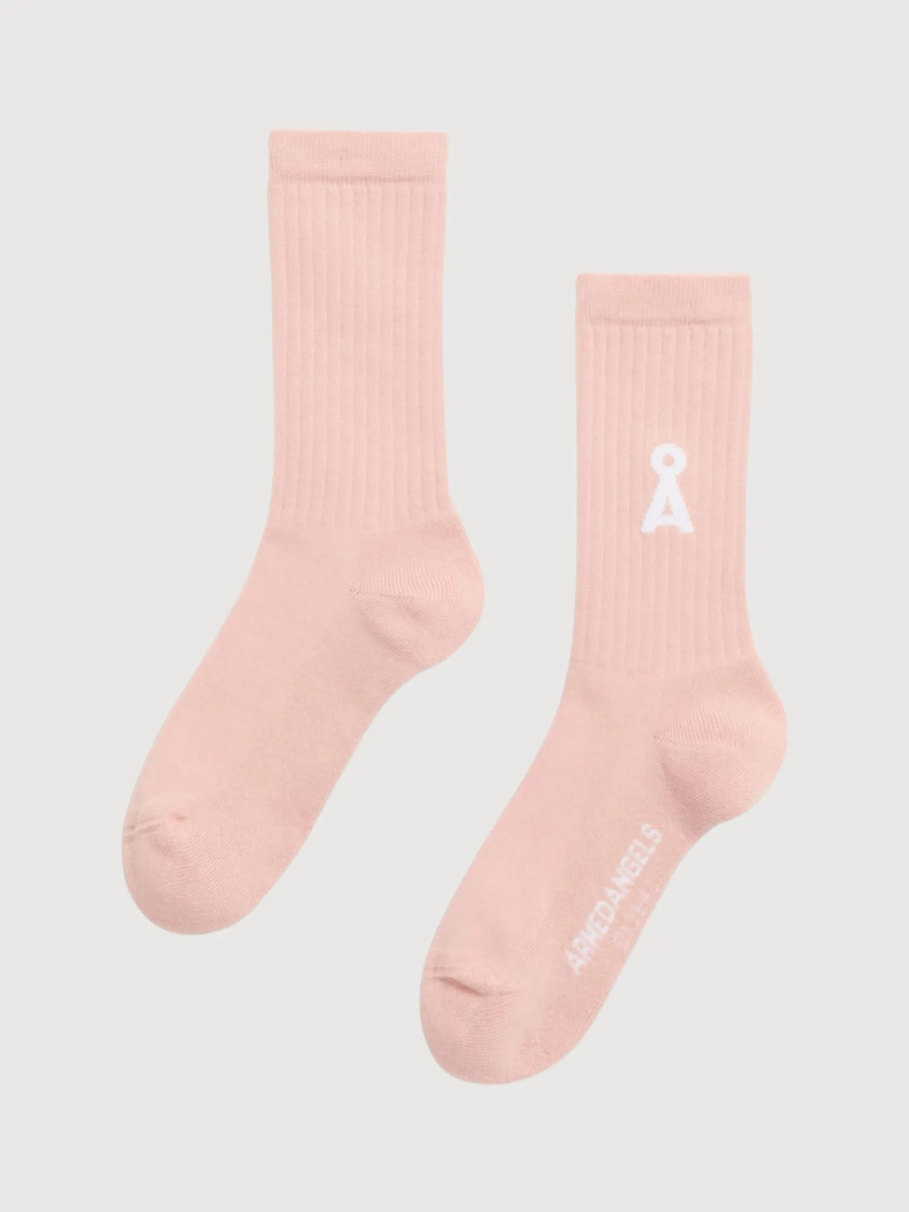 Saamus Bold Light Pink Socken | Armedangels
