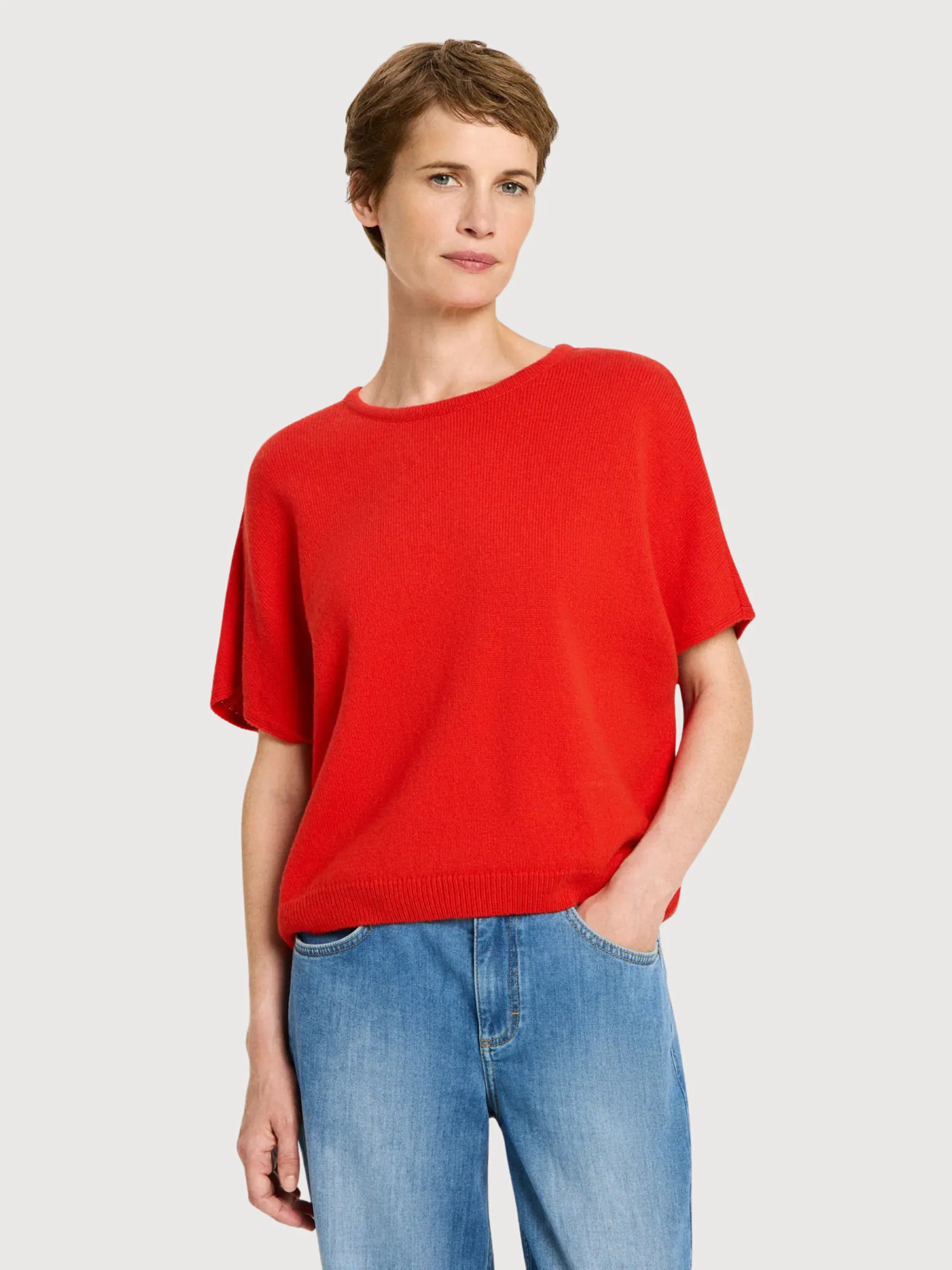 Gilet woman red | LANIUS