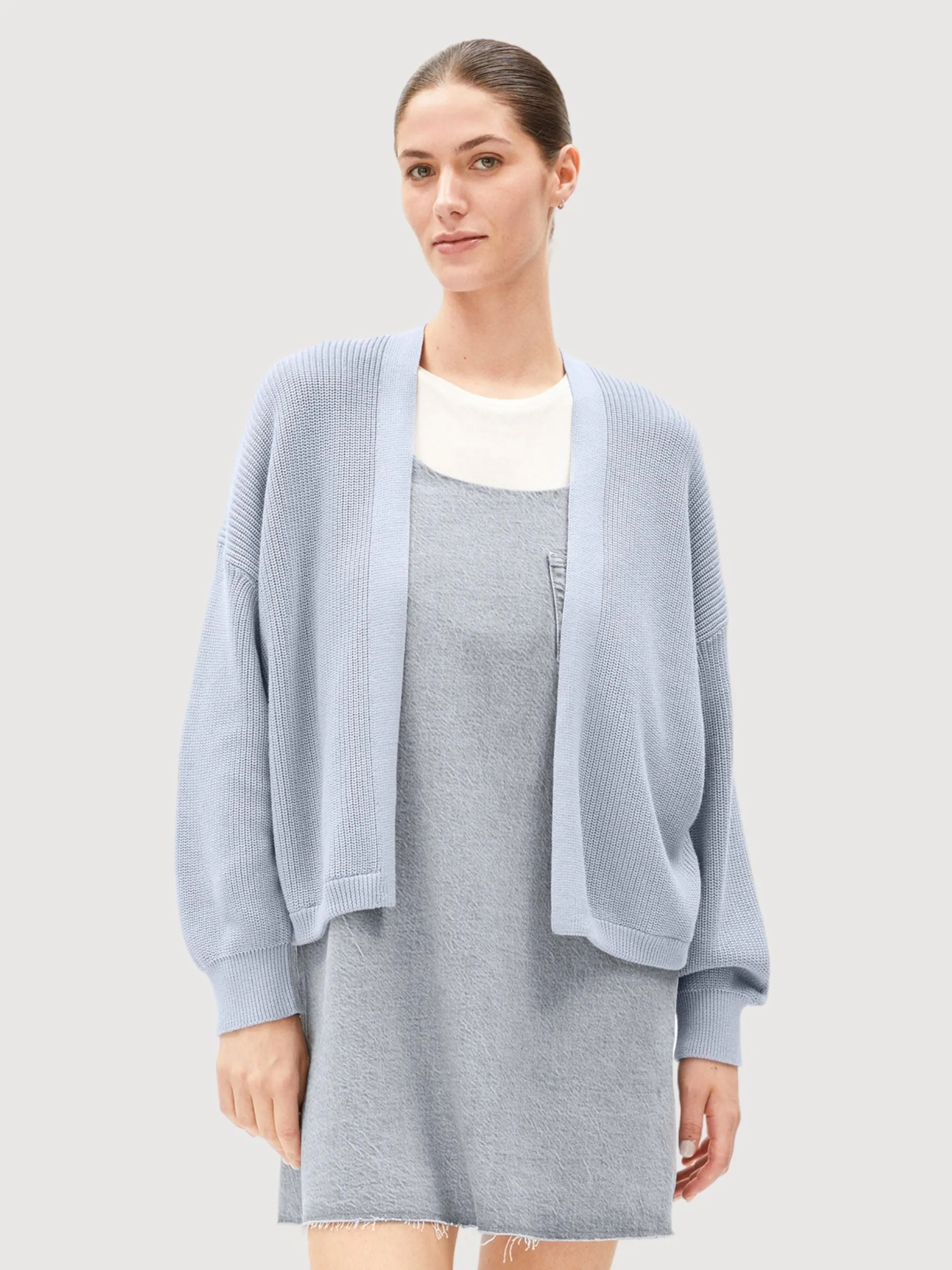Cardigan Vildaanas Hell Grau Damen | Armedangels