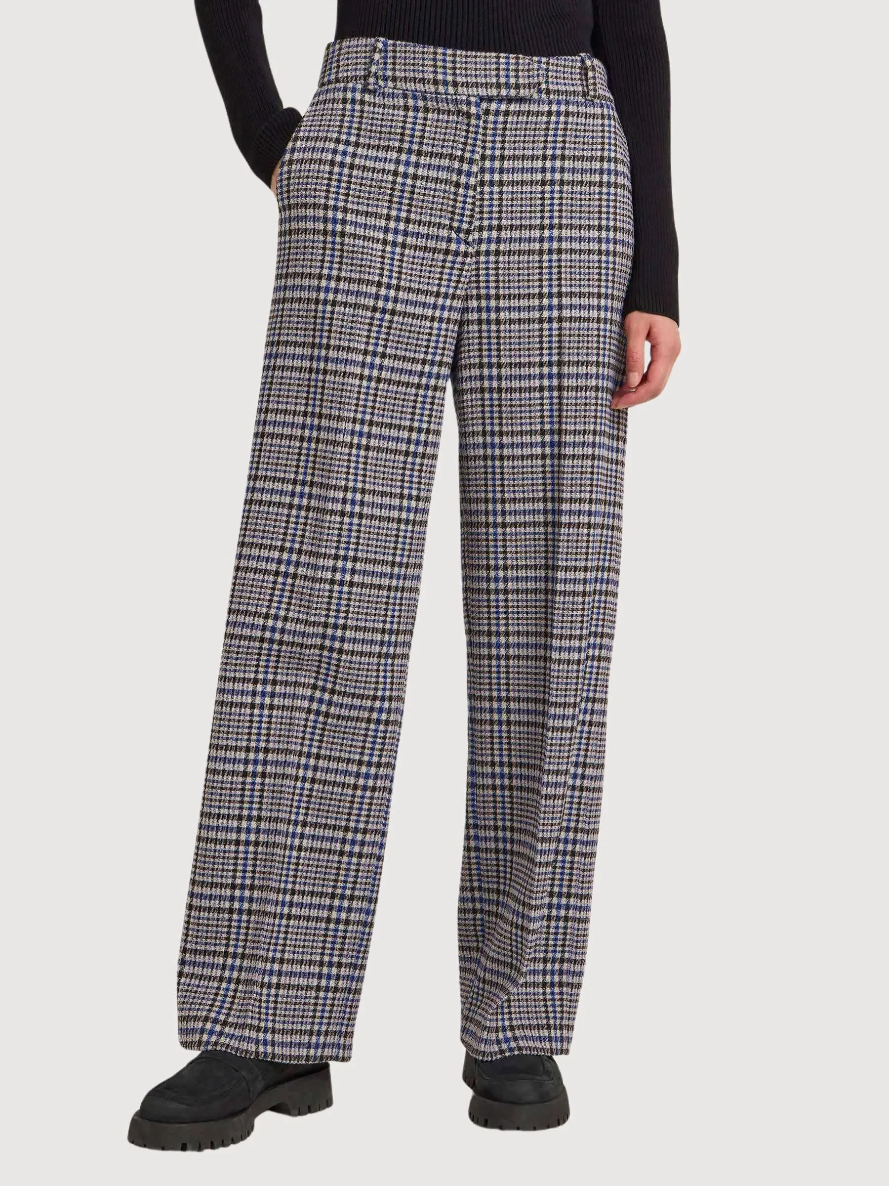 Marlene Hosen Kariert Damen | Lanius