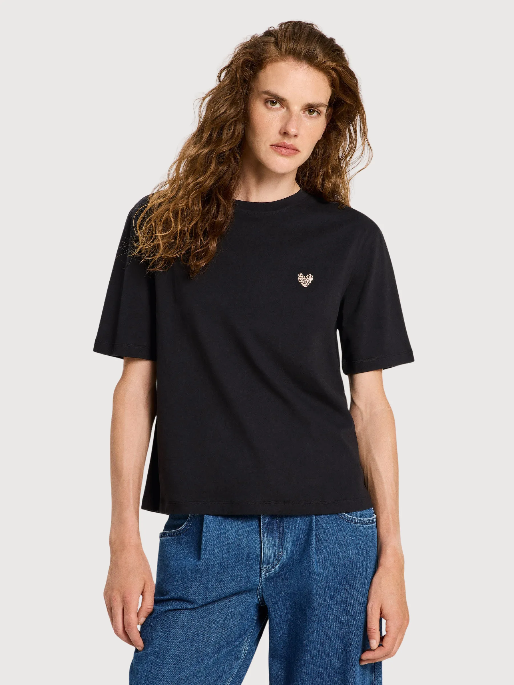 Statementshirt gots black | LANIUS