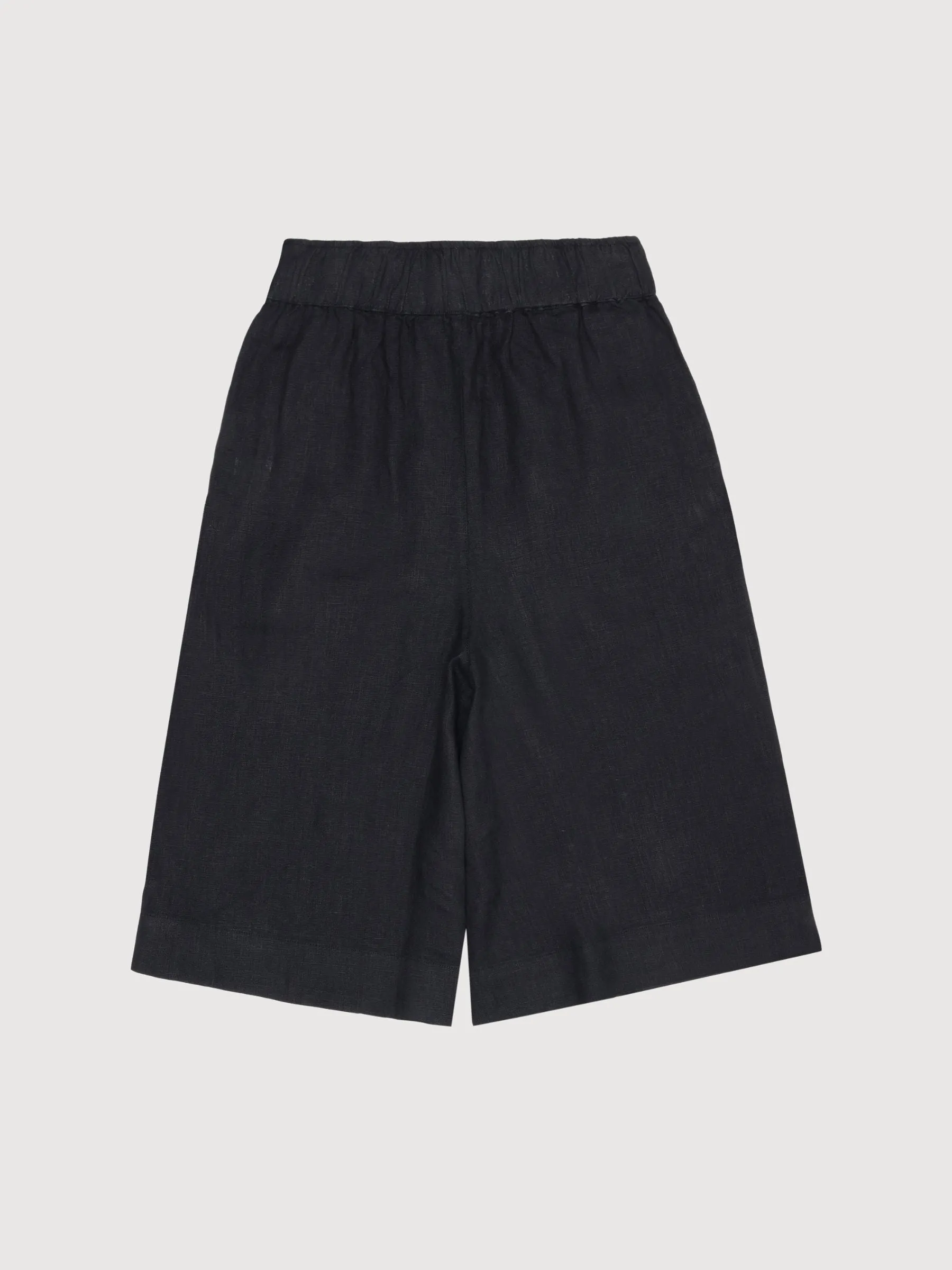 Shorts Eve Culotte Black Woman | Knowledge Cotton Apparel