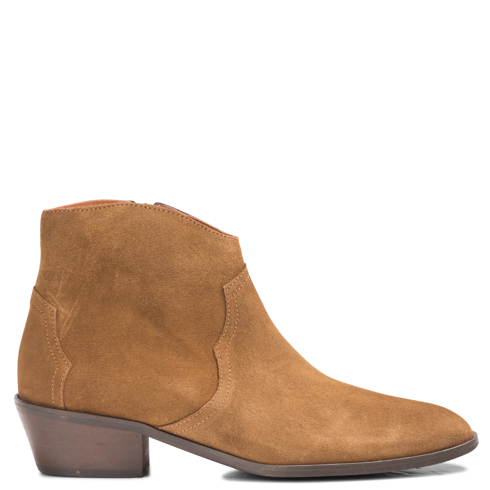 Velourslederstiefel Braun FIONA 35