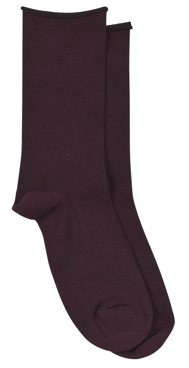 Samtweiche Socken Violett