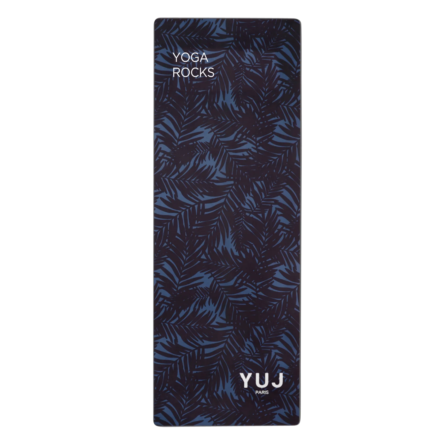 Faltbare Yogamatte Blau YOGA ROCKS