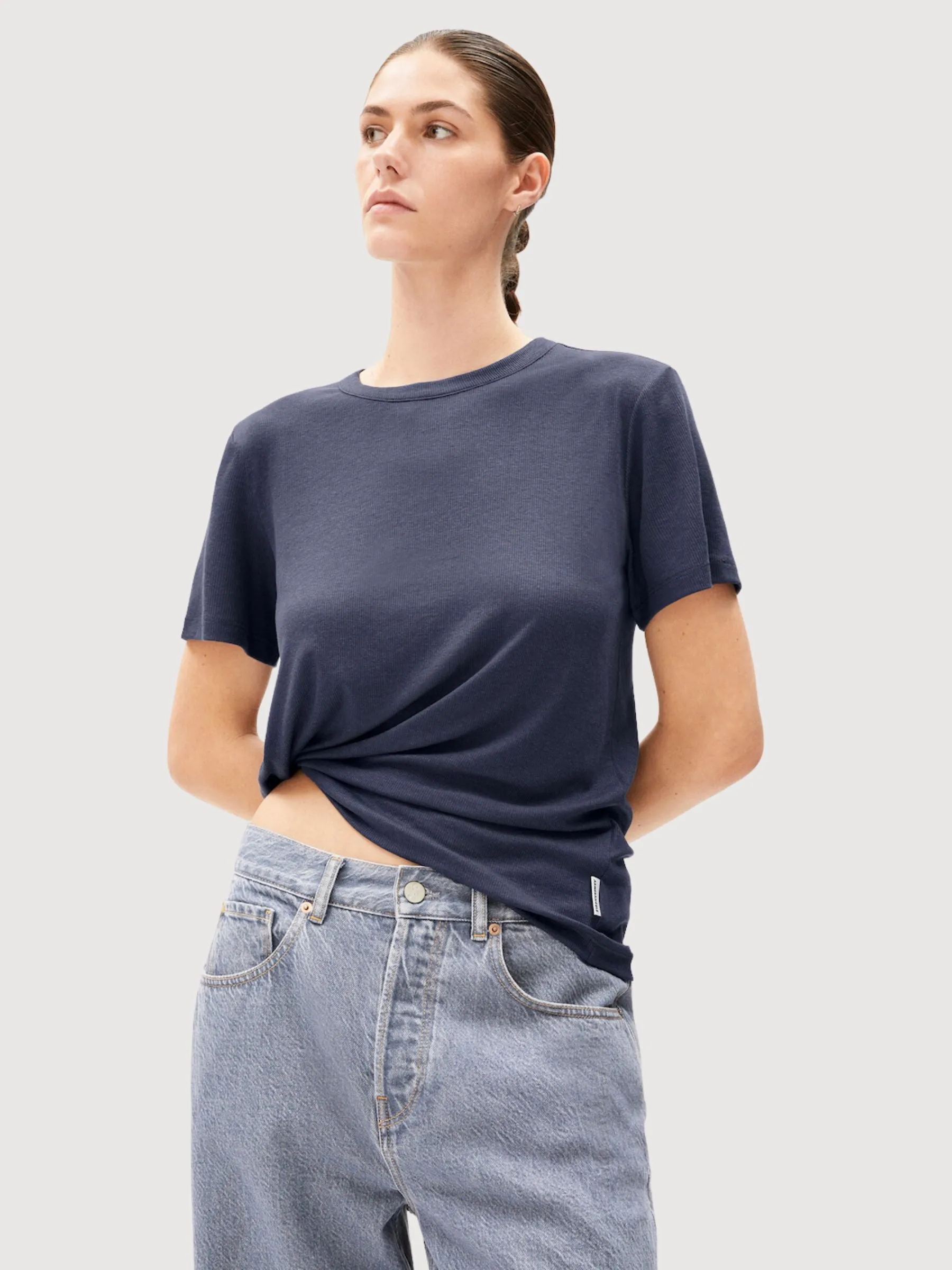 T-Shirt Genesaa Grau Damen | Armedangels