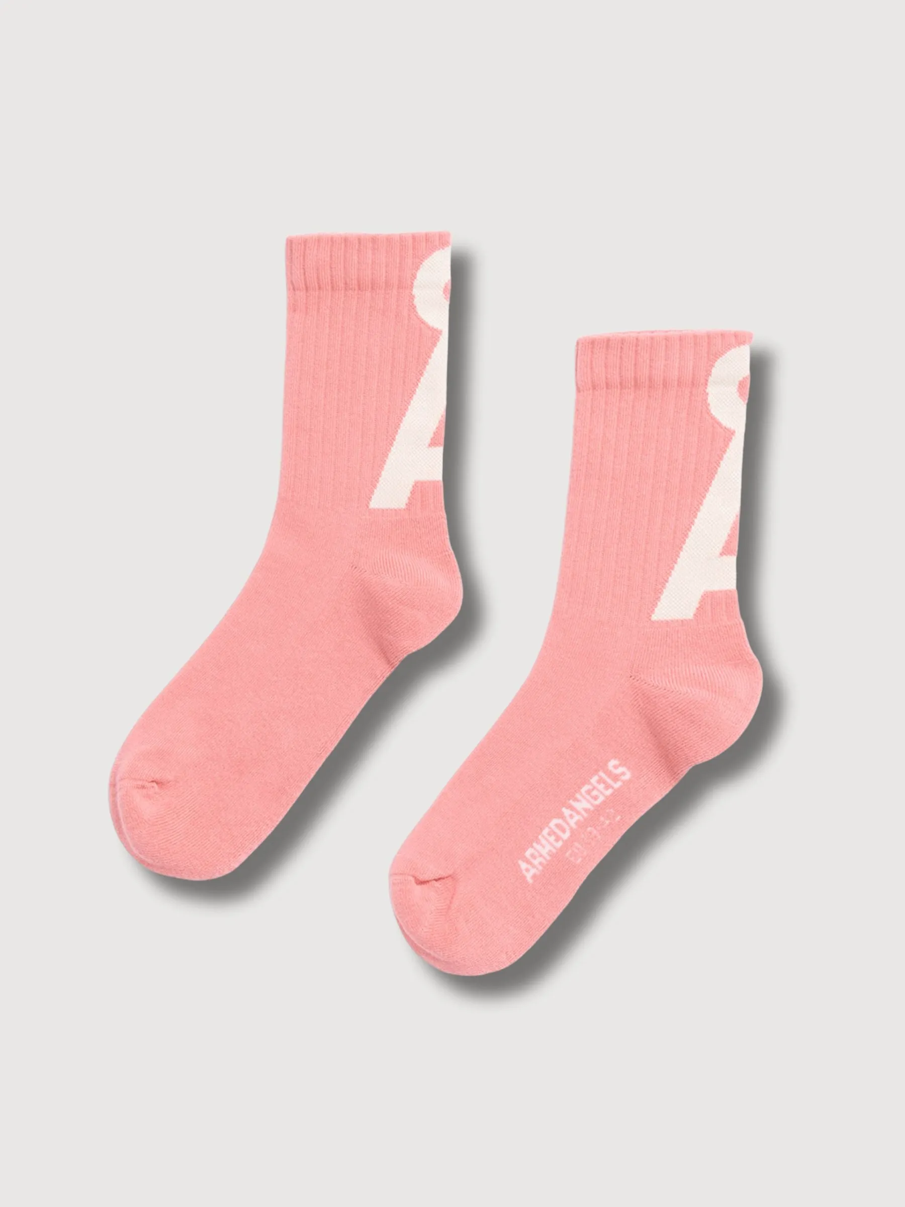 Saamus Short Dark Peony-Oatmilk Socken | Armedangels