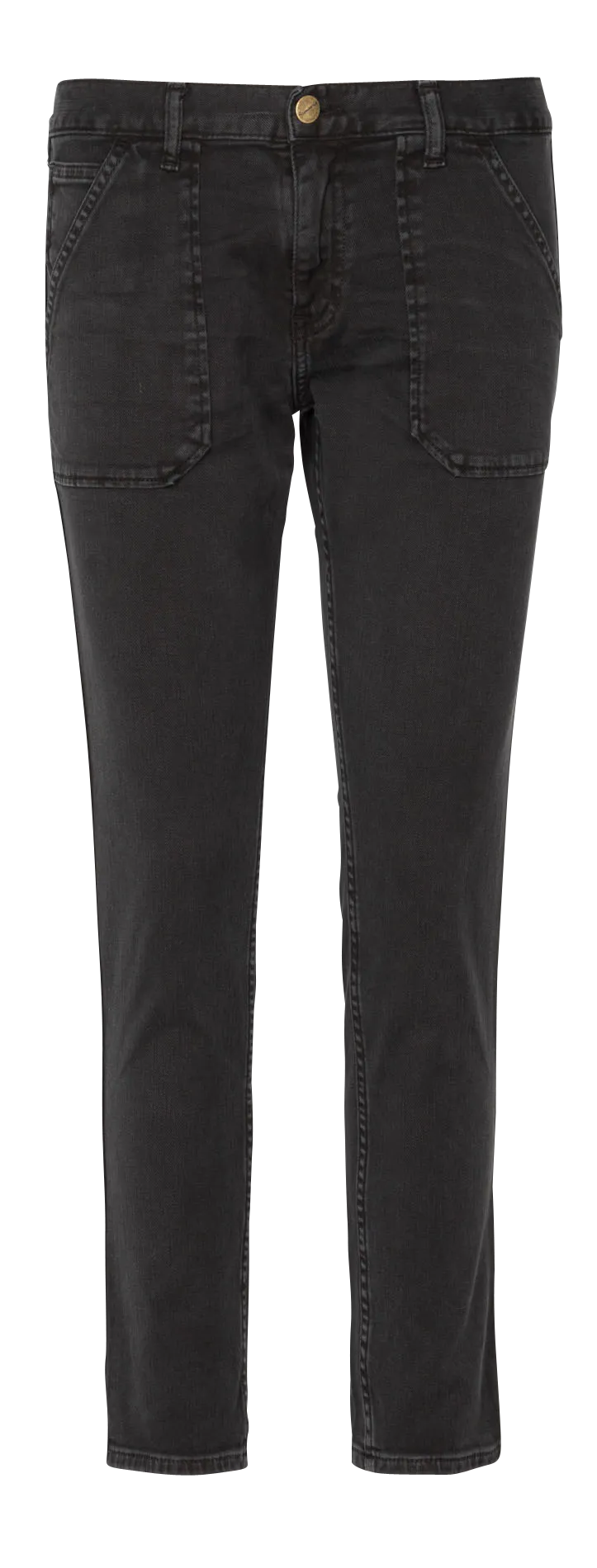 Slimfit-Jeans aus Baumwoll-Mix Schwarz PIERCE