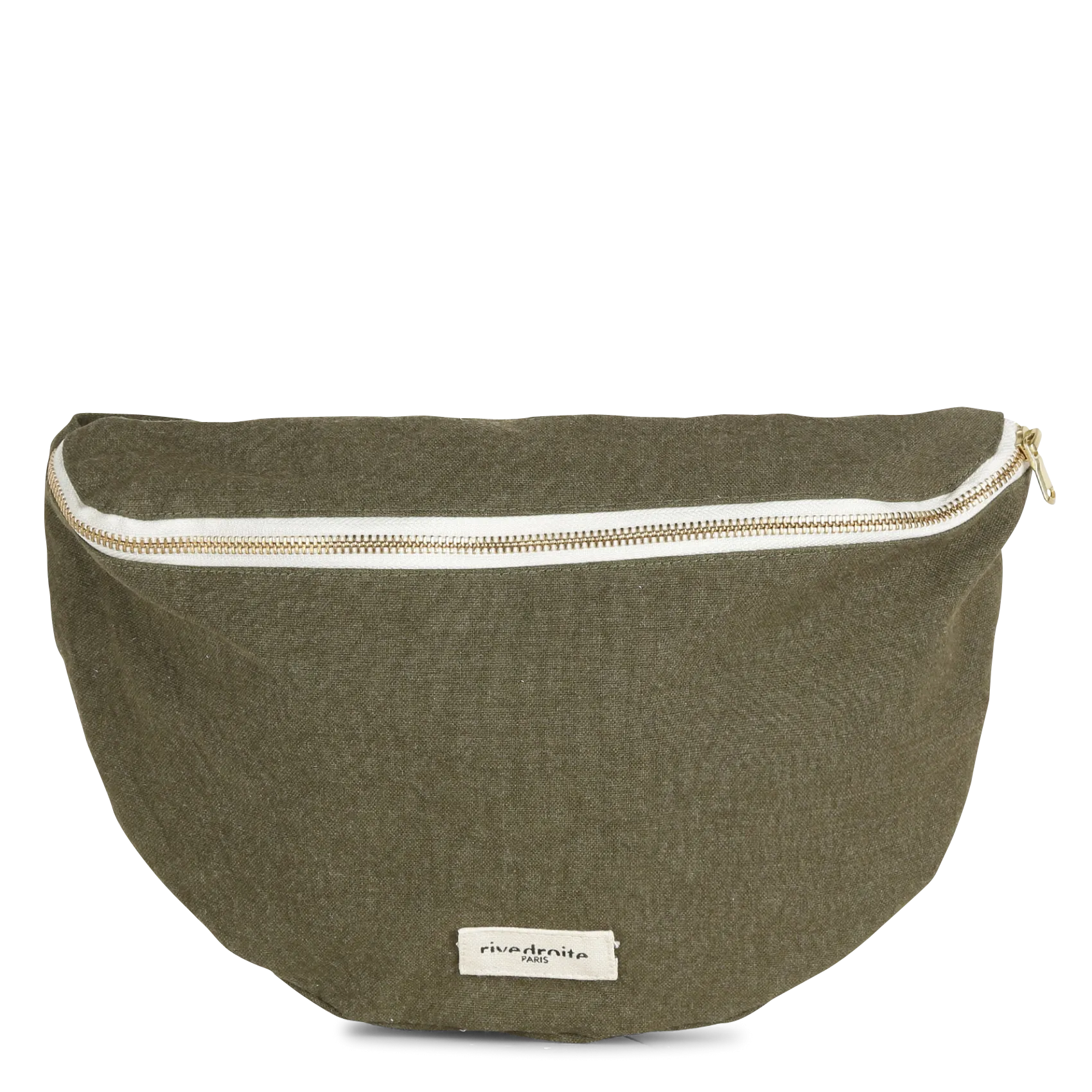 Hüfttasche aus Denim Khaki CUSTINE XL