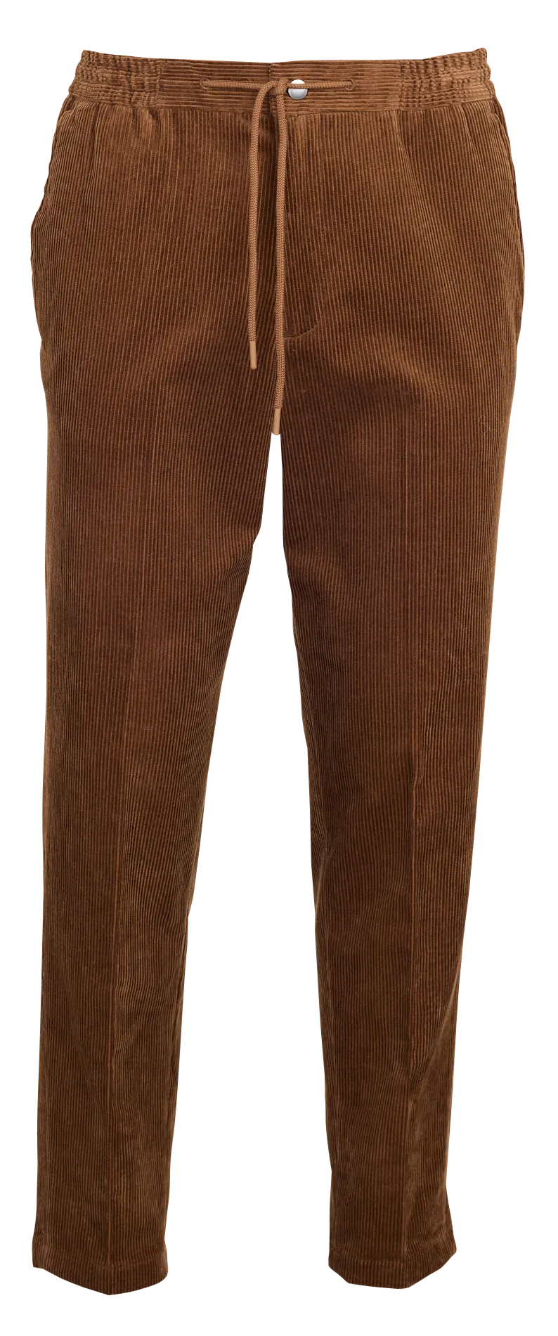 Gerade geschnittene Cordhose aus Bio-Baumwolle Braun SLIMTAPERED
