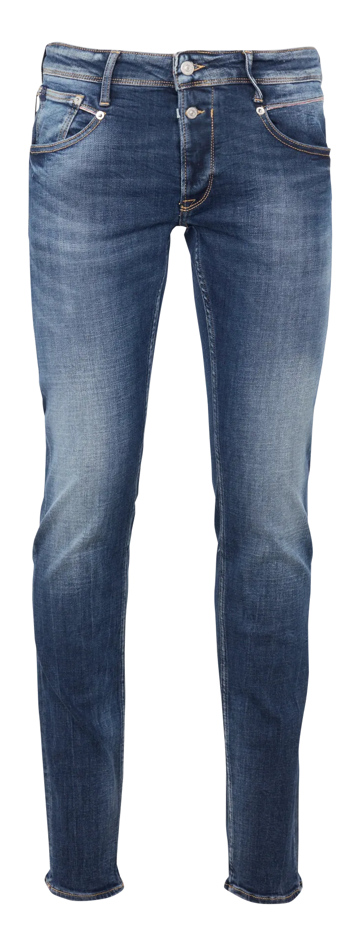 Slimfit-Jeans, Regular Fit Blau 700/11