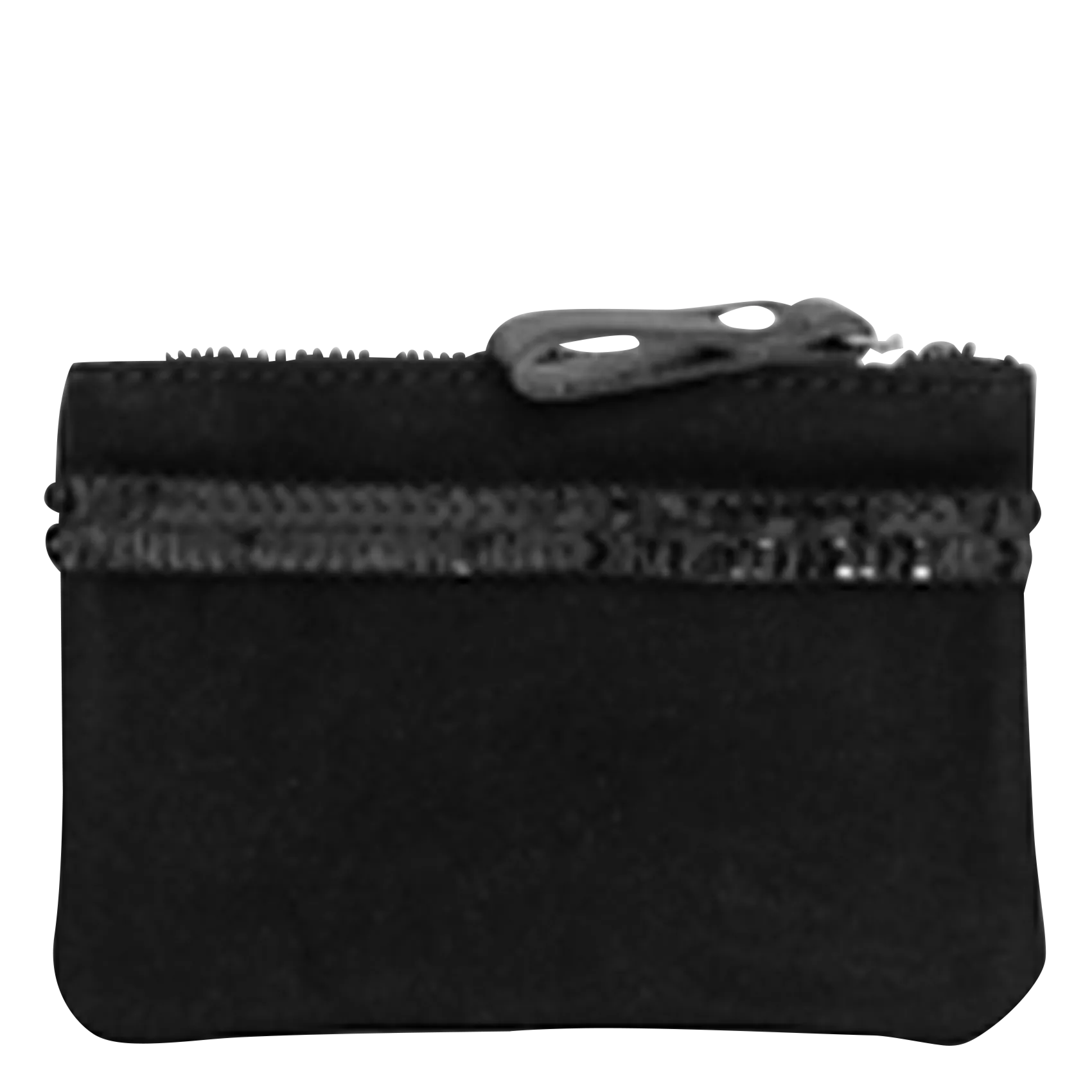 Baumwoll-Portemonnaie mit Pailletten Schwarz