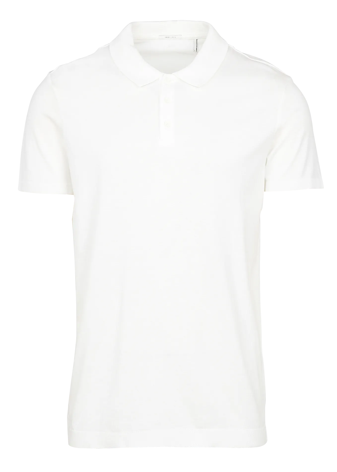 Poloshirt aus Baumwoll-Mix, Regular Fit Weiss