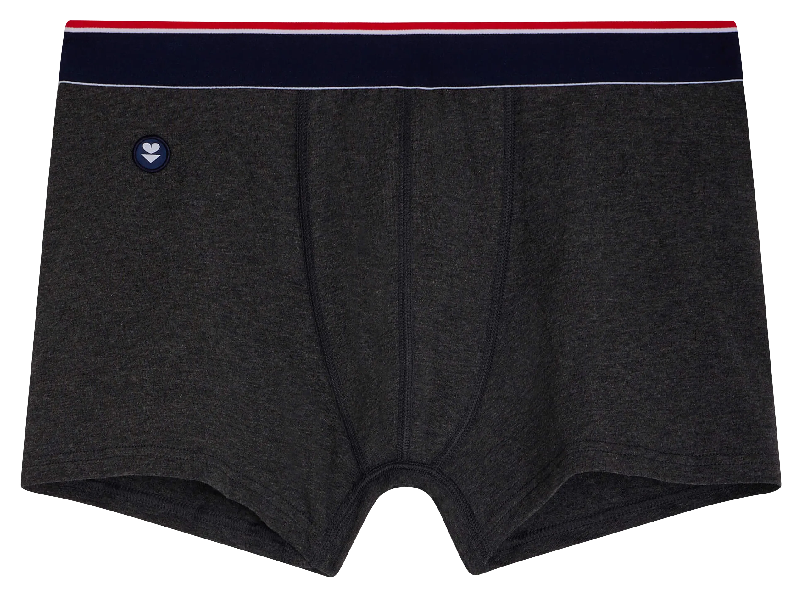 Kurze Boxershorts aus Baumwolle Grau MARIUS PLUS