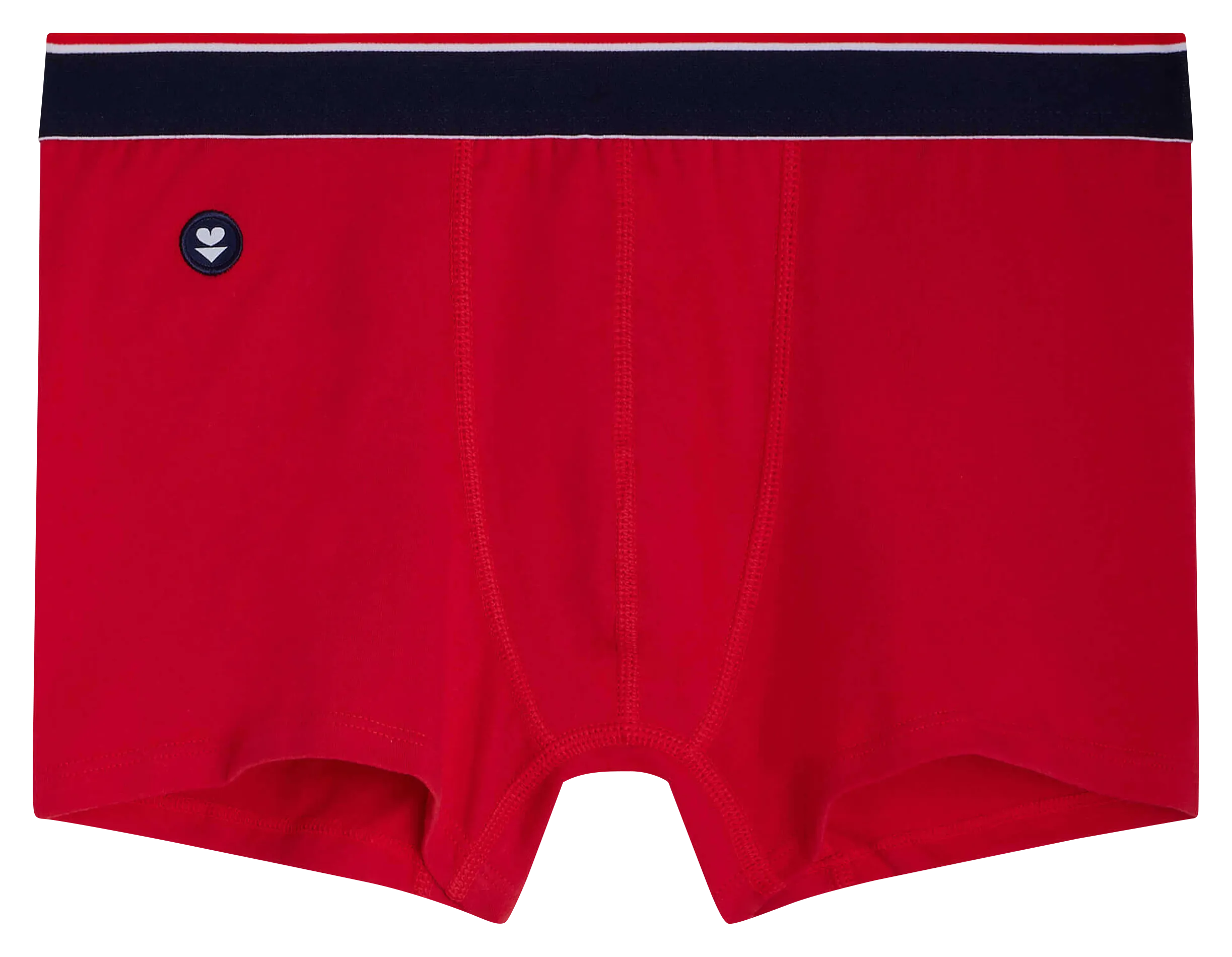 Kurze Boxershorts aus Baumwolle Rot MARIUS PLUS