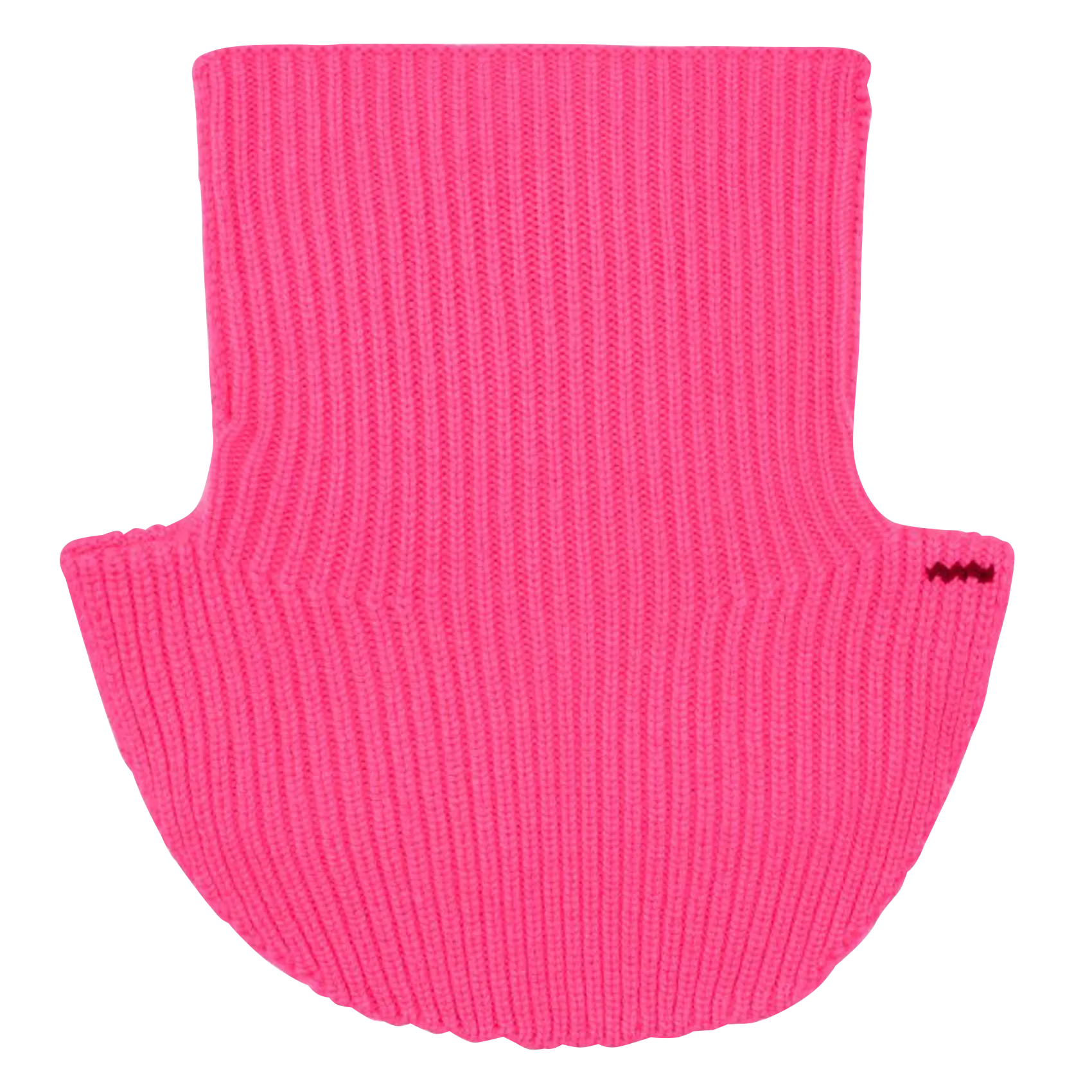 Abnehmbarer Kragen aus Kaschmir Rosa