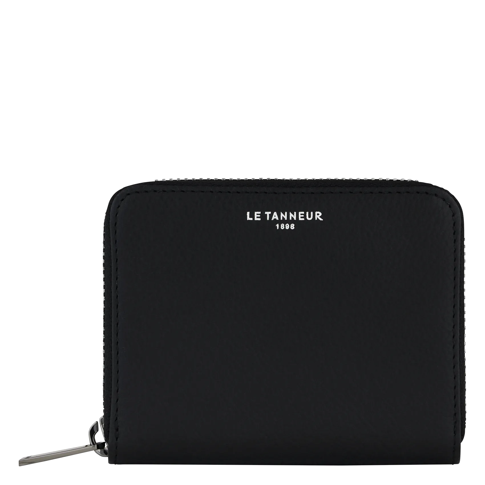 Lederportemonnaie Schwarz EMILIE