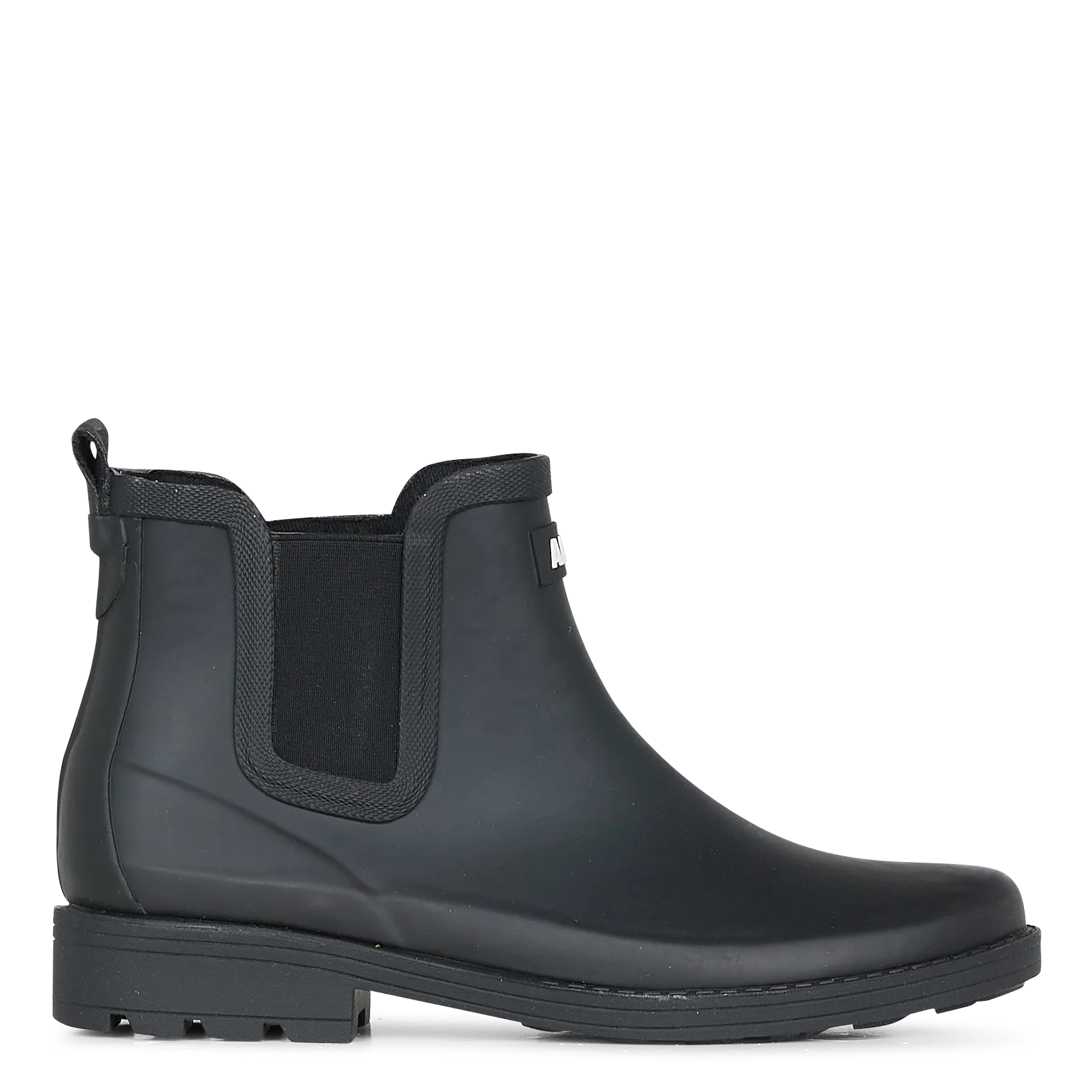 Gummistiefeletten mit gesticktem Logo Schwarz CARVILLE 2