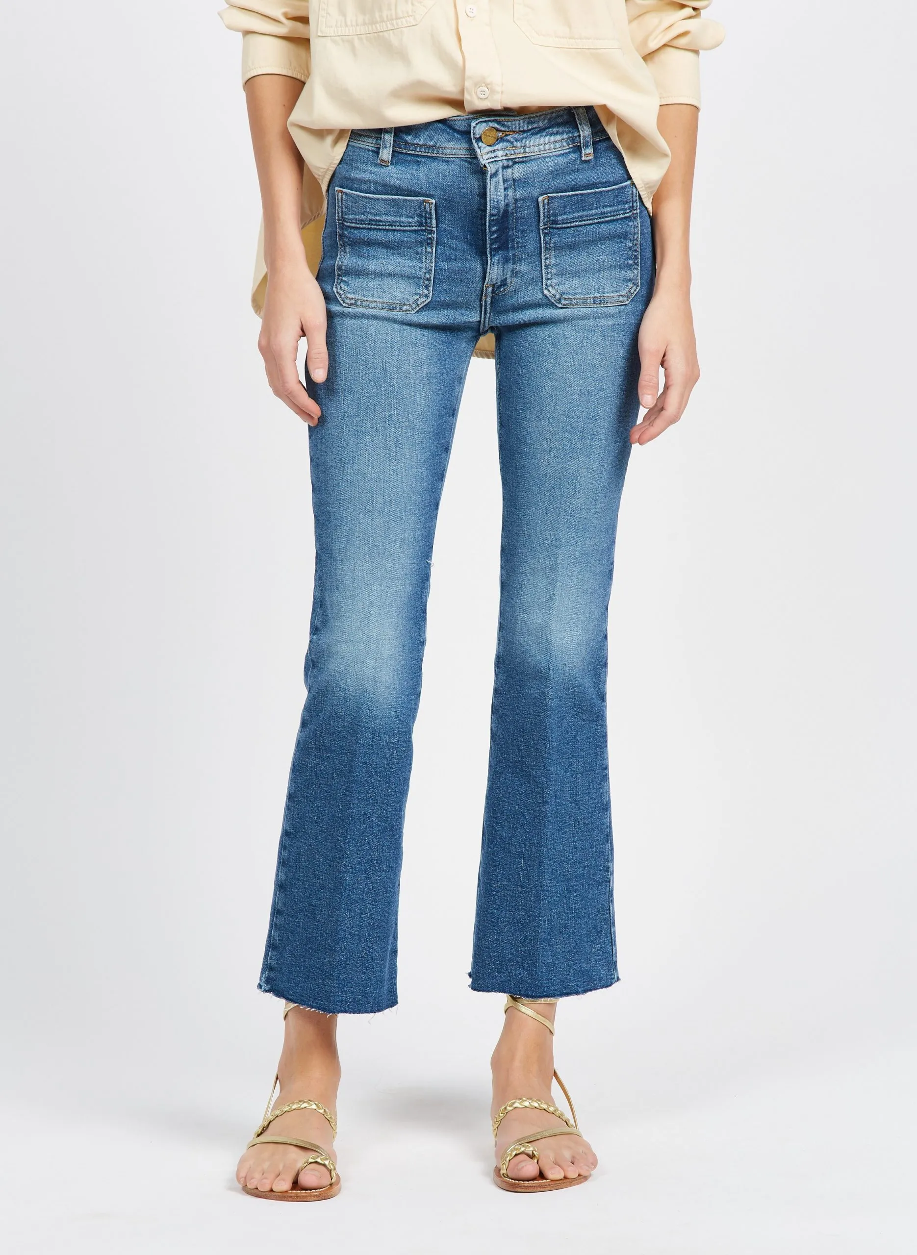 Straight Cut Jeans Blau CARLOTTA
