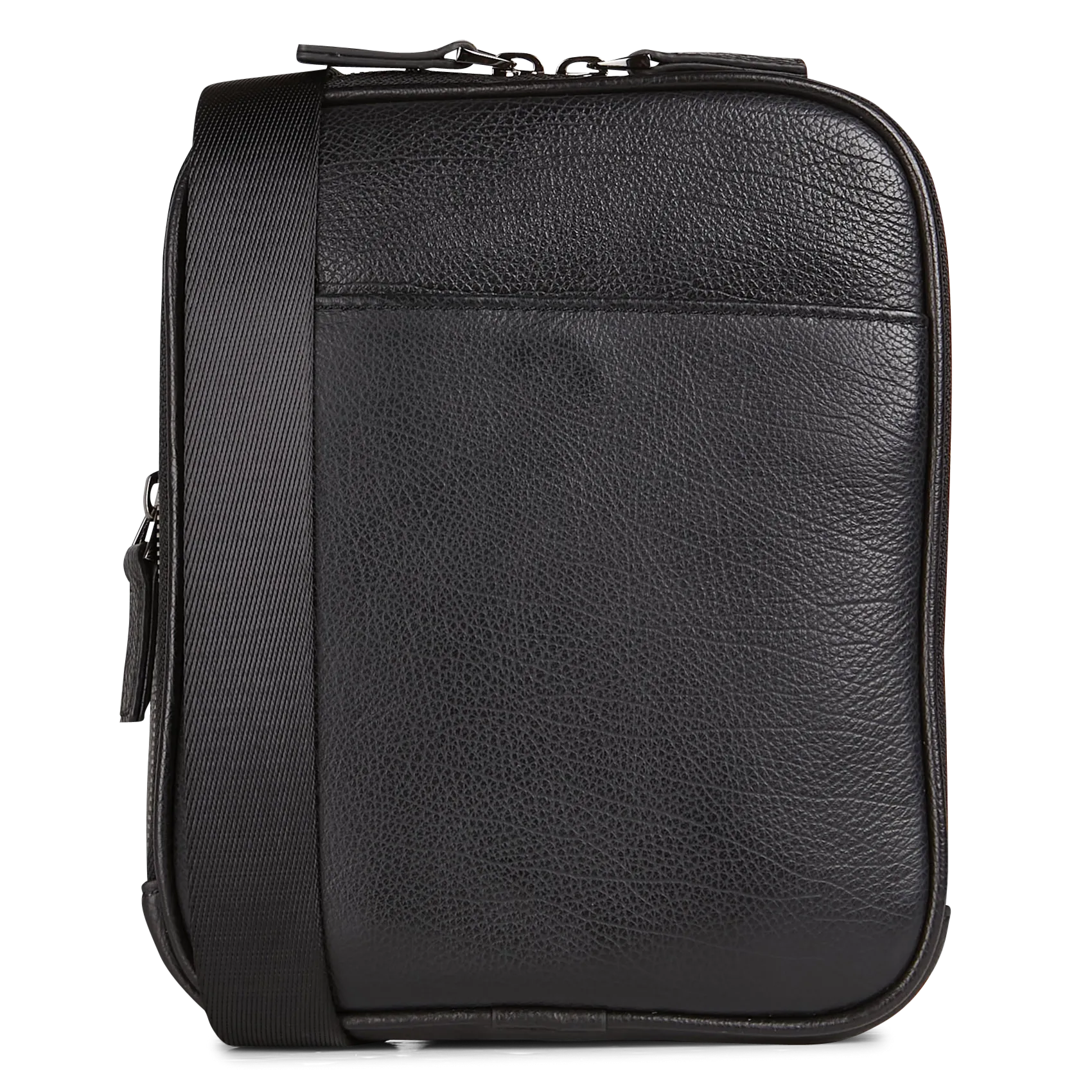 Umhängetasche aus Leder Schwarz