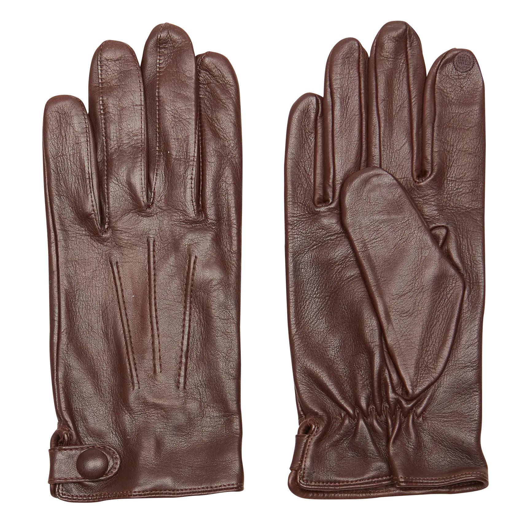 Lederhandschuhe Braun