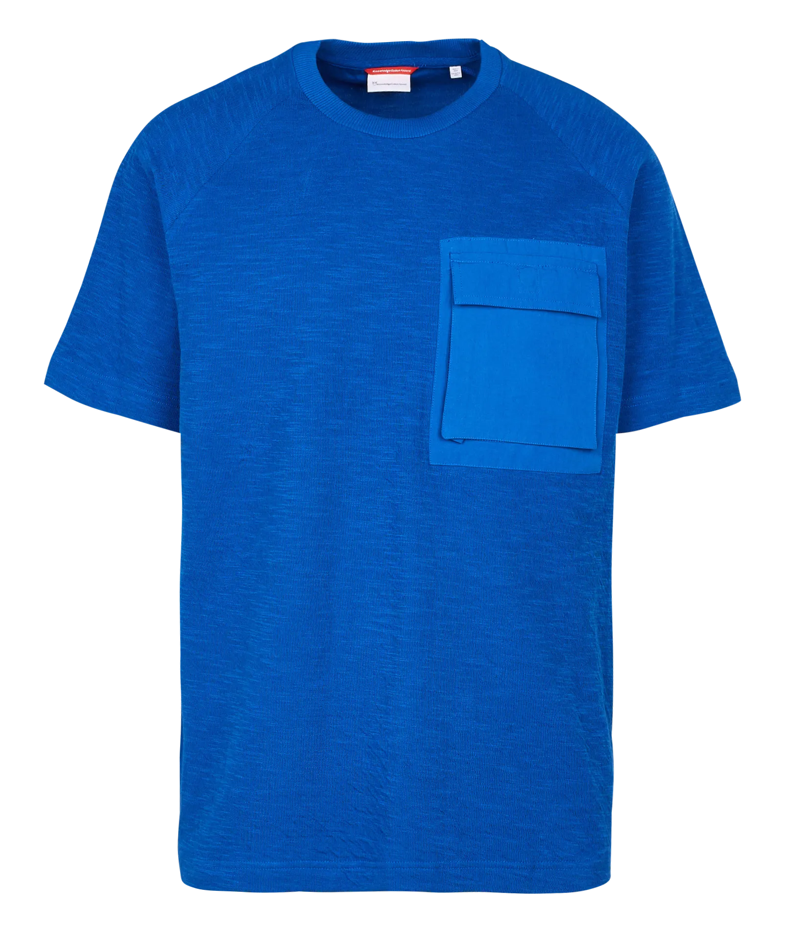 Weites T-Shirt aus Bio-Baumwolle Blau