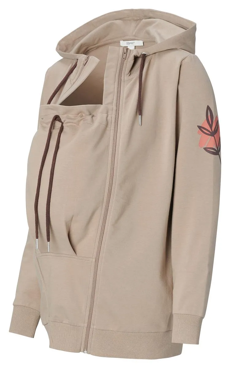 Sweatjacke für (werdende) Mamas, Biobaumwolle