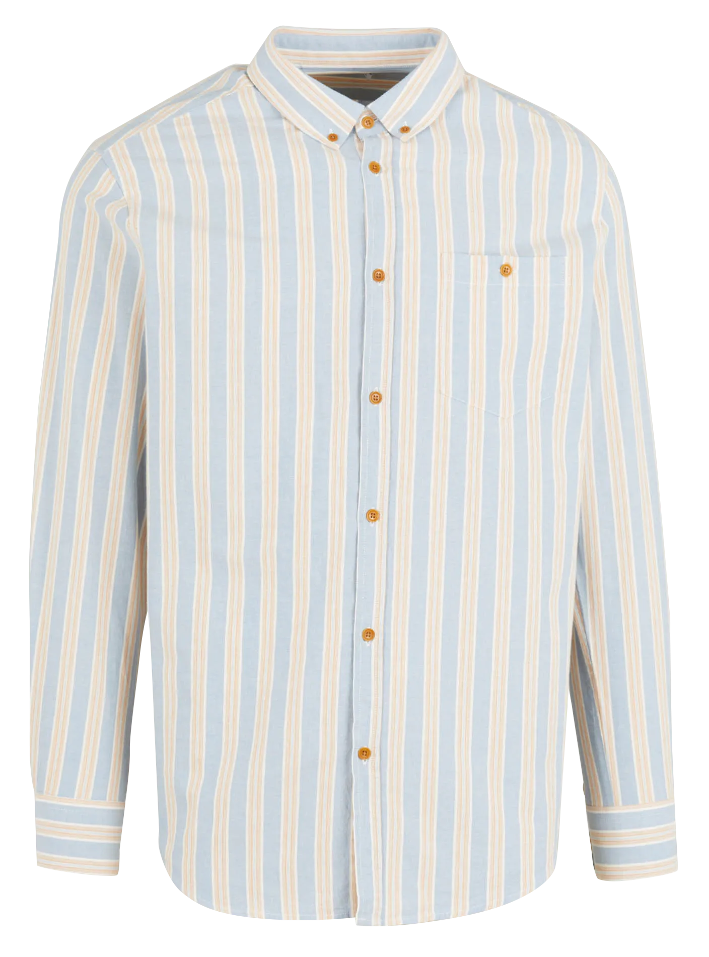 Gestreiftes Baumwollhemd Mehrfarbig BUD