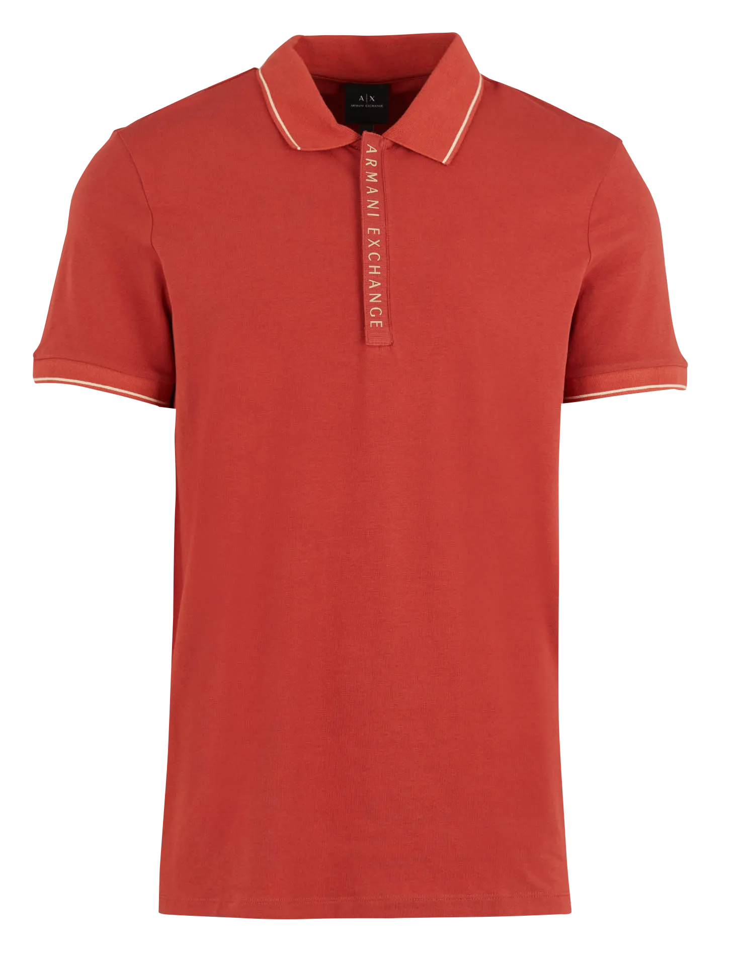 Poloshirt aus Baumwolljersey Rot