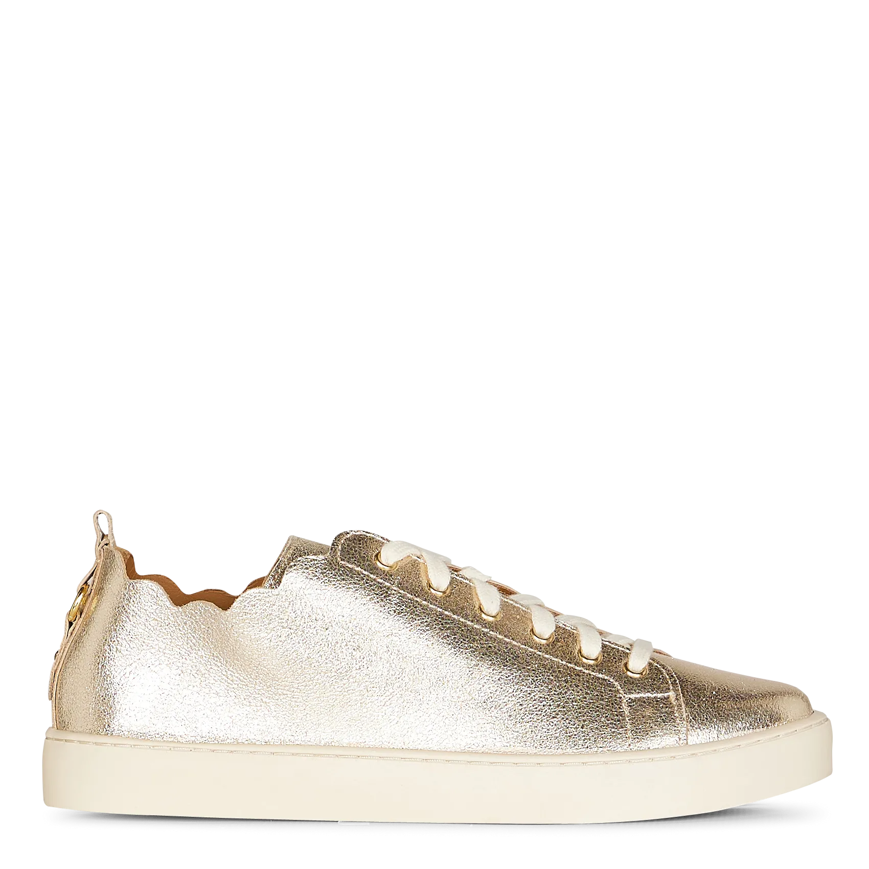 Niedrige Ledersneaker Golden JULIE