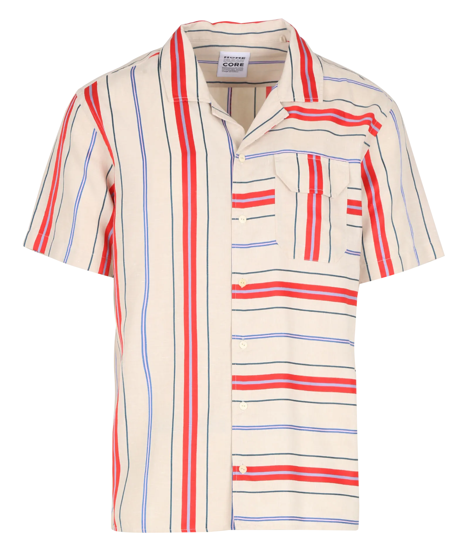 Regular-Fit-Hemd mit Streifen Gestreift GUARDA ONDAS