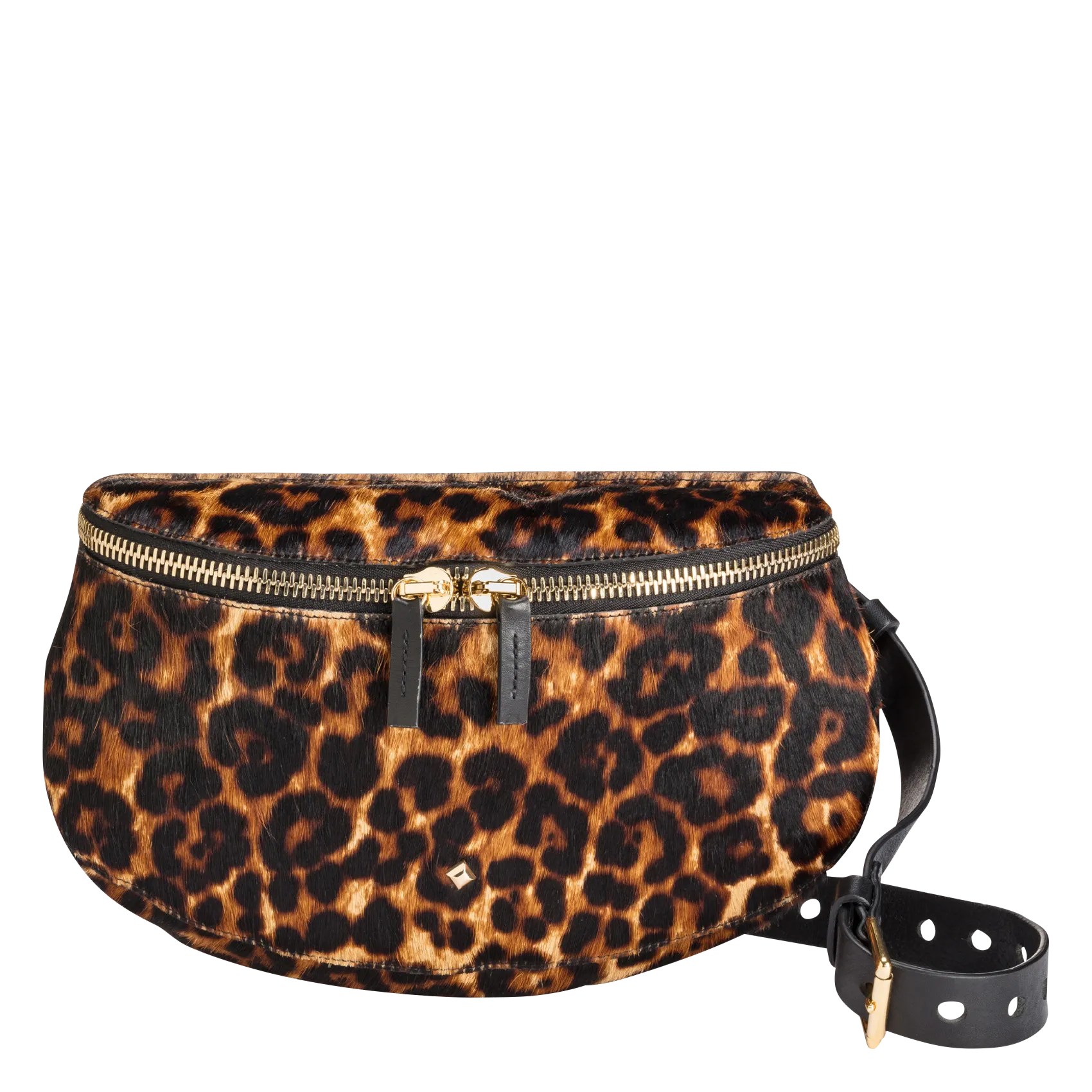 Hüfttasche mit Leoparden-Print Schwarz LA GRANDE LILI