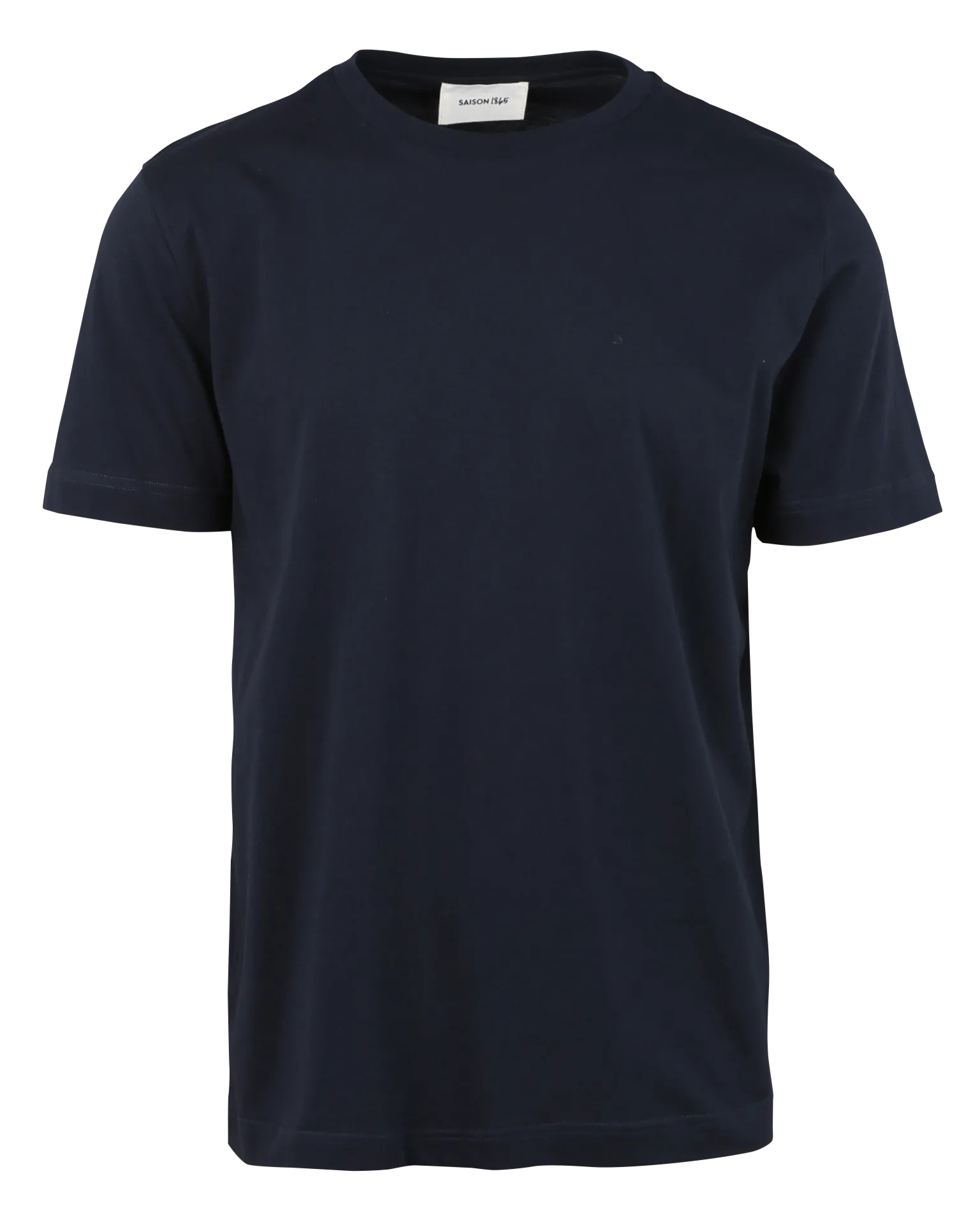 Rundhals-T-Shirt aus Bio-Baumwolle Blau BAFF