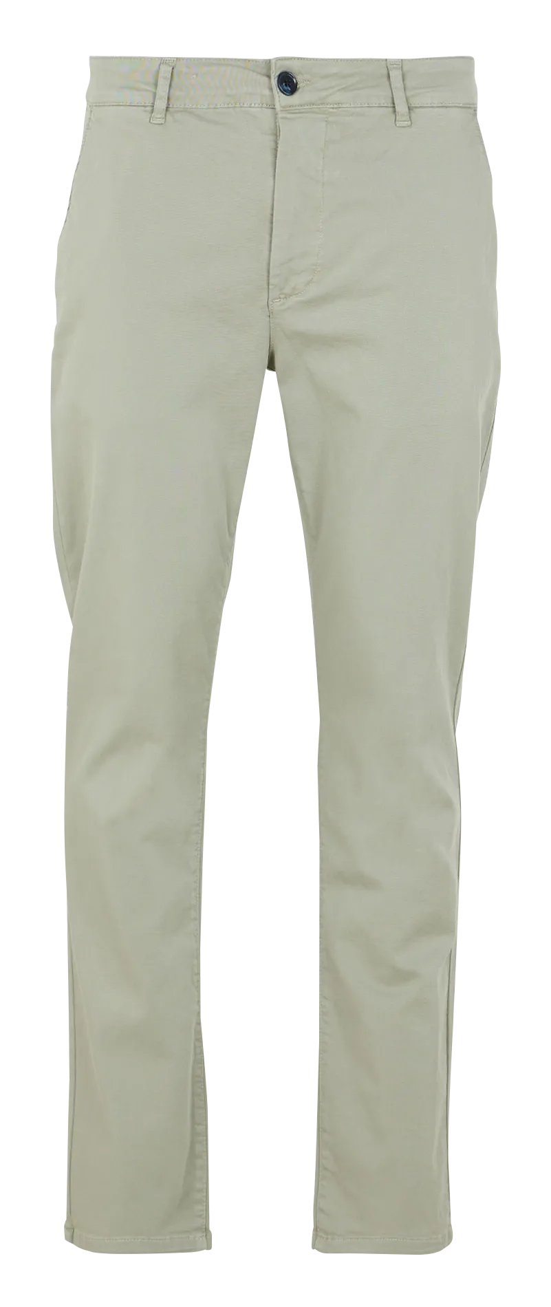 Gerade geschnittene Hose aus Bio-Baumwoll-Mix Khaki LAVIS