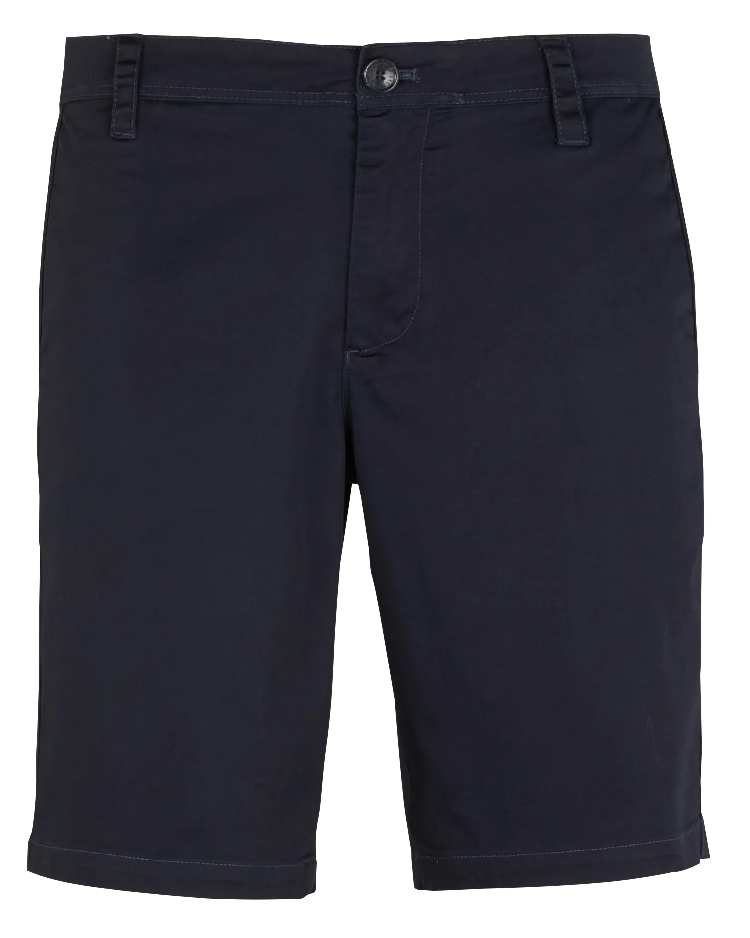 Shorts aus Baumwoll-Mix Blau