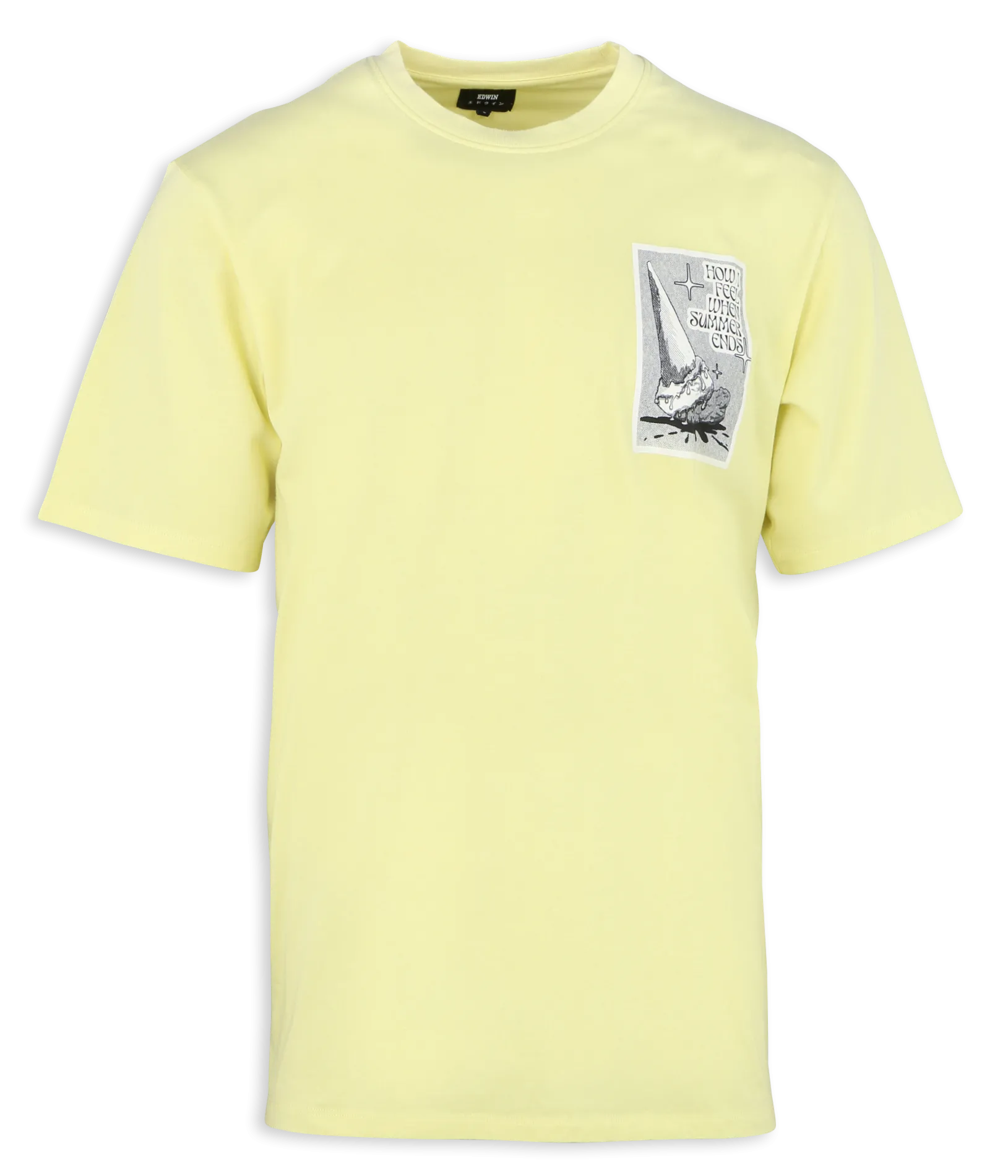 T-Shirt aus Baumwolle Gelb