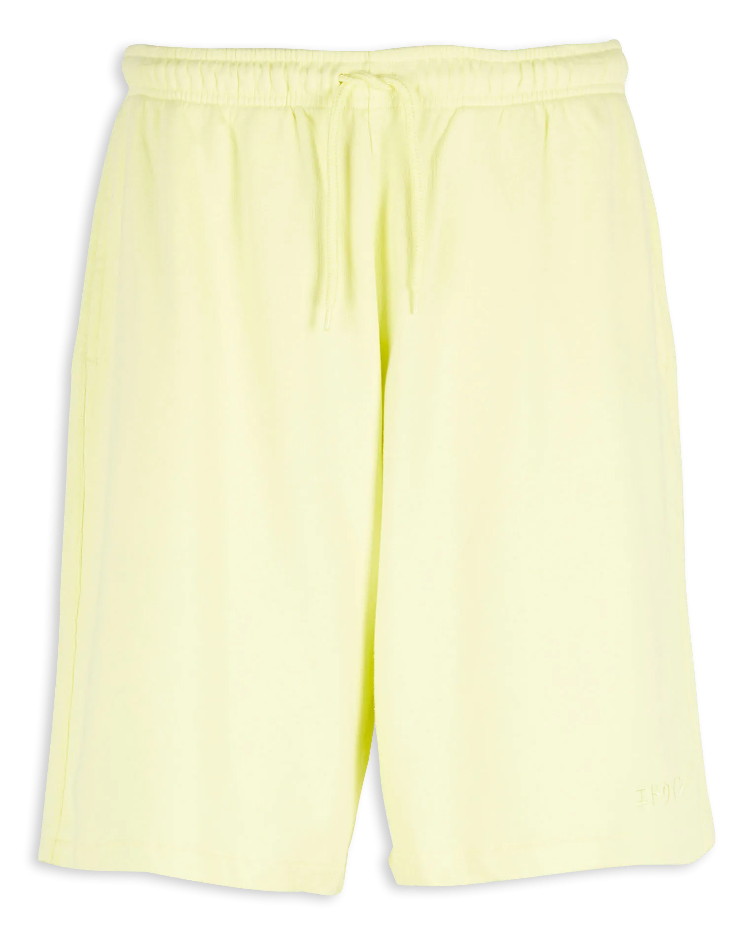 Sweatshorts aus Baumwolle Gelb