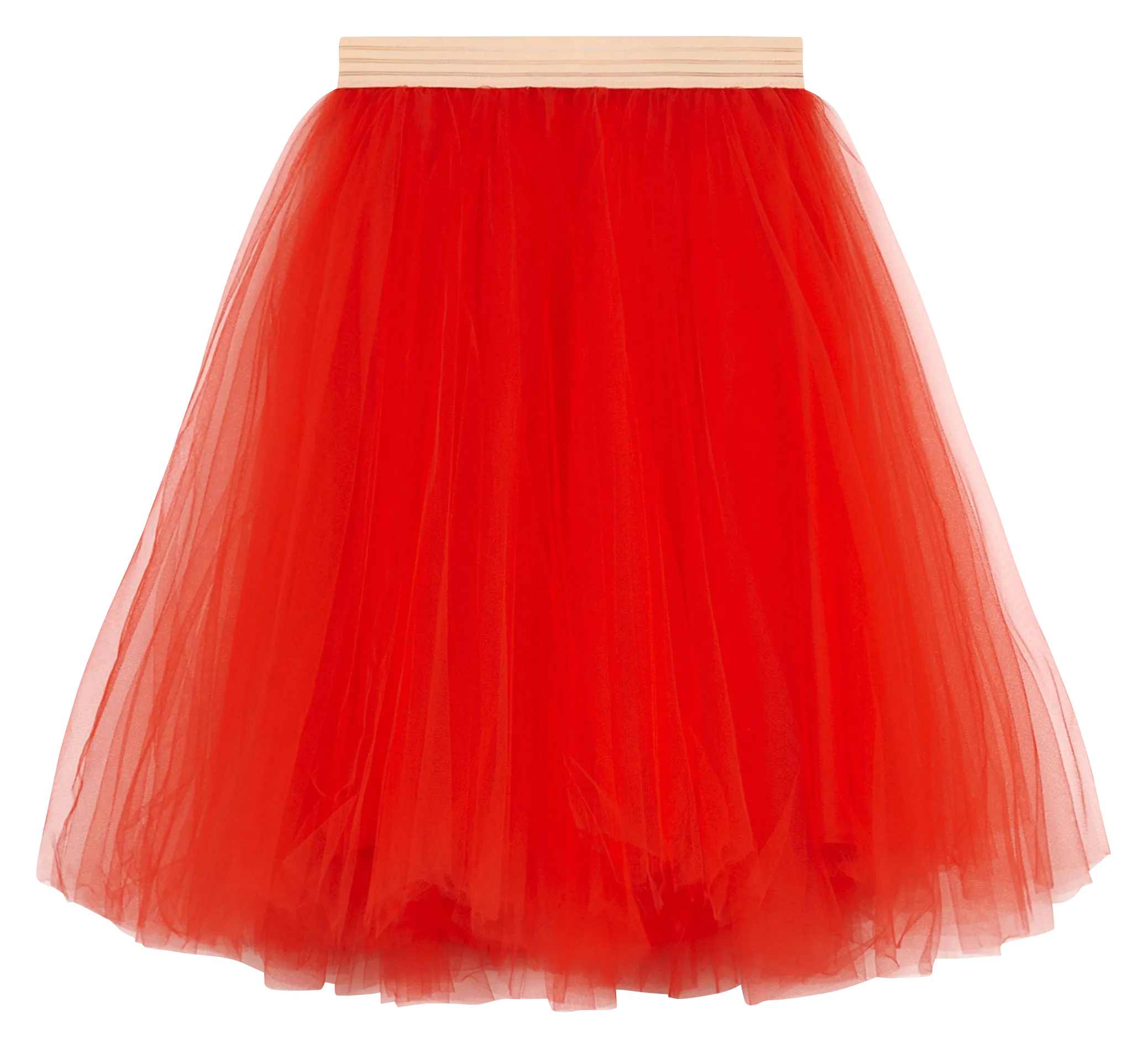 Tutu mit Tüll Rot