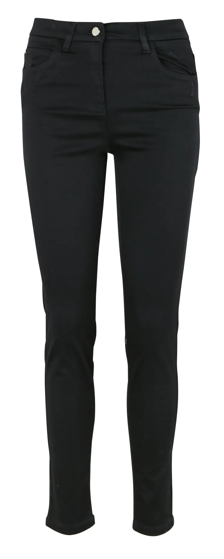 Slim-Fit-Hose aus Baumwoll-Mix Schwarz PK002-TONYB