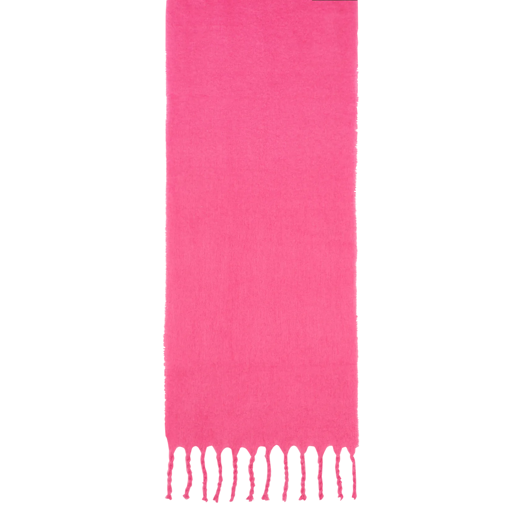Langer Schal mit Fransen Rosa NIKITA