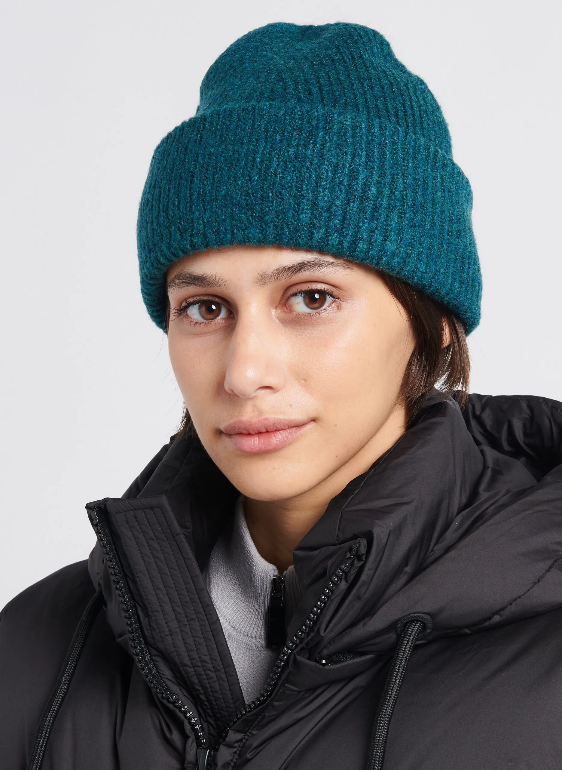 Gerippte Mütze Grun PYRON