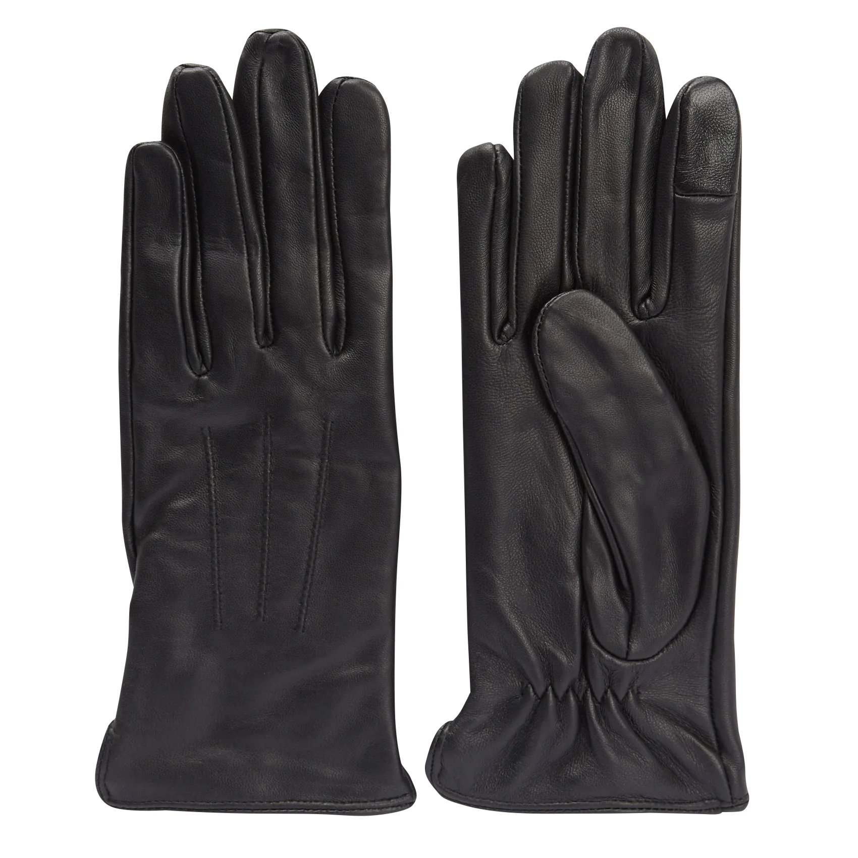 Lederhandschuhe Schwarz NELLIE