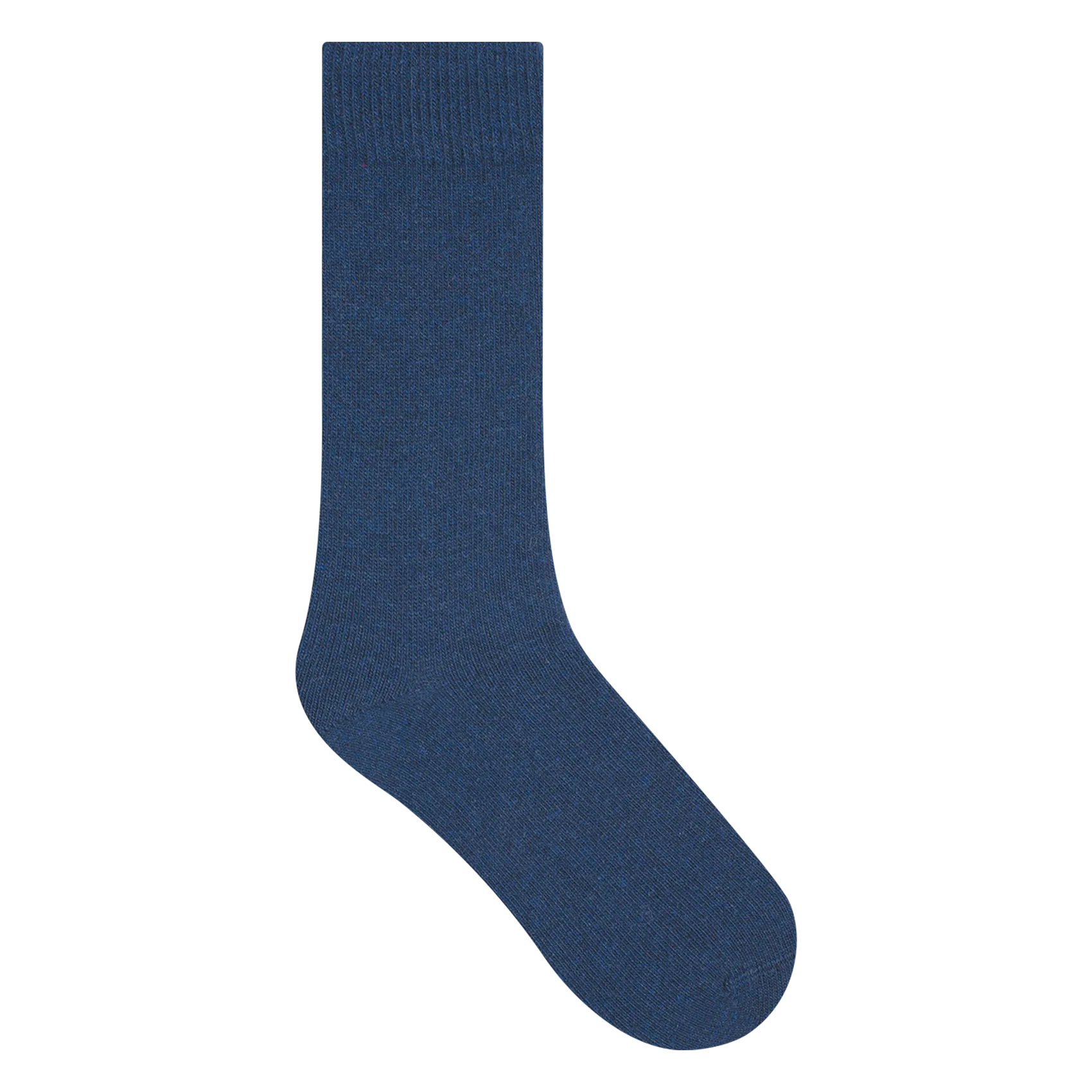 Socken aus Wollmix Blau