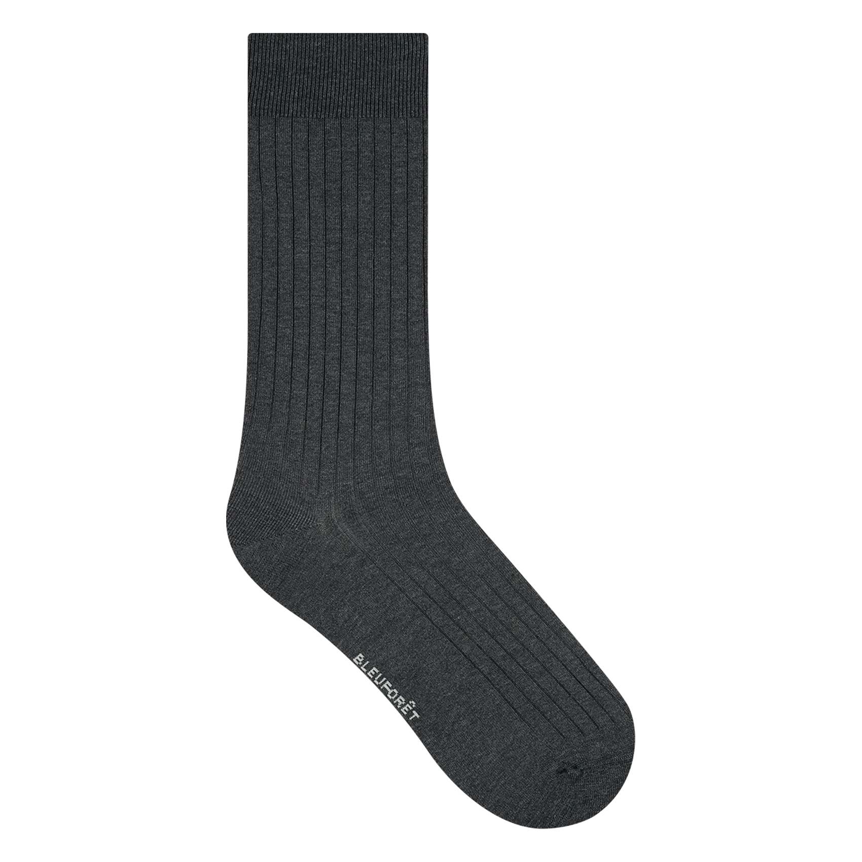 Lange Socken aus Baumwoll-Mix Grau