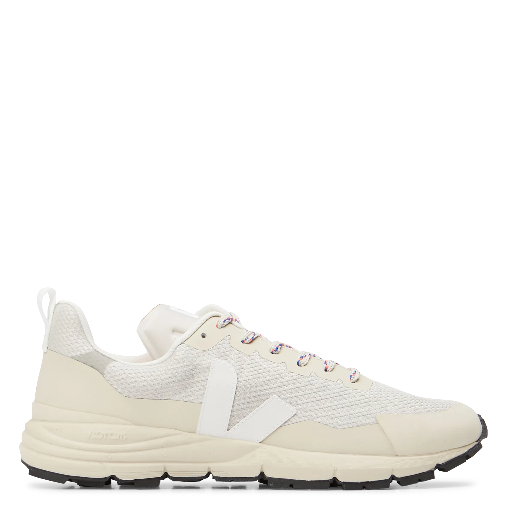 Flache Mesh-Sneaker Weiss DEKKAN ALVEOMESH