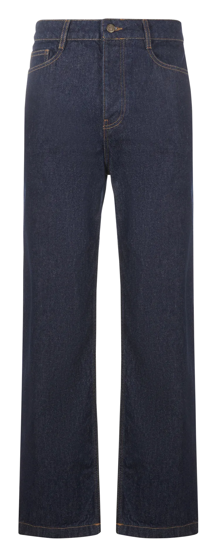 Straight Cut Jeans aus Stretch-Baumwolle Blau CALPH