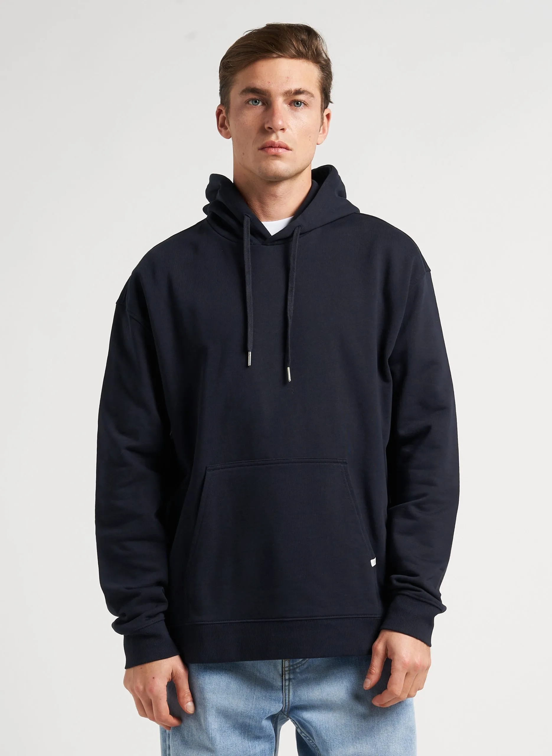 Kapuzensweatshirt aus Bio-Baumwolle Blau NESTA